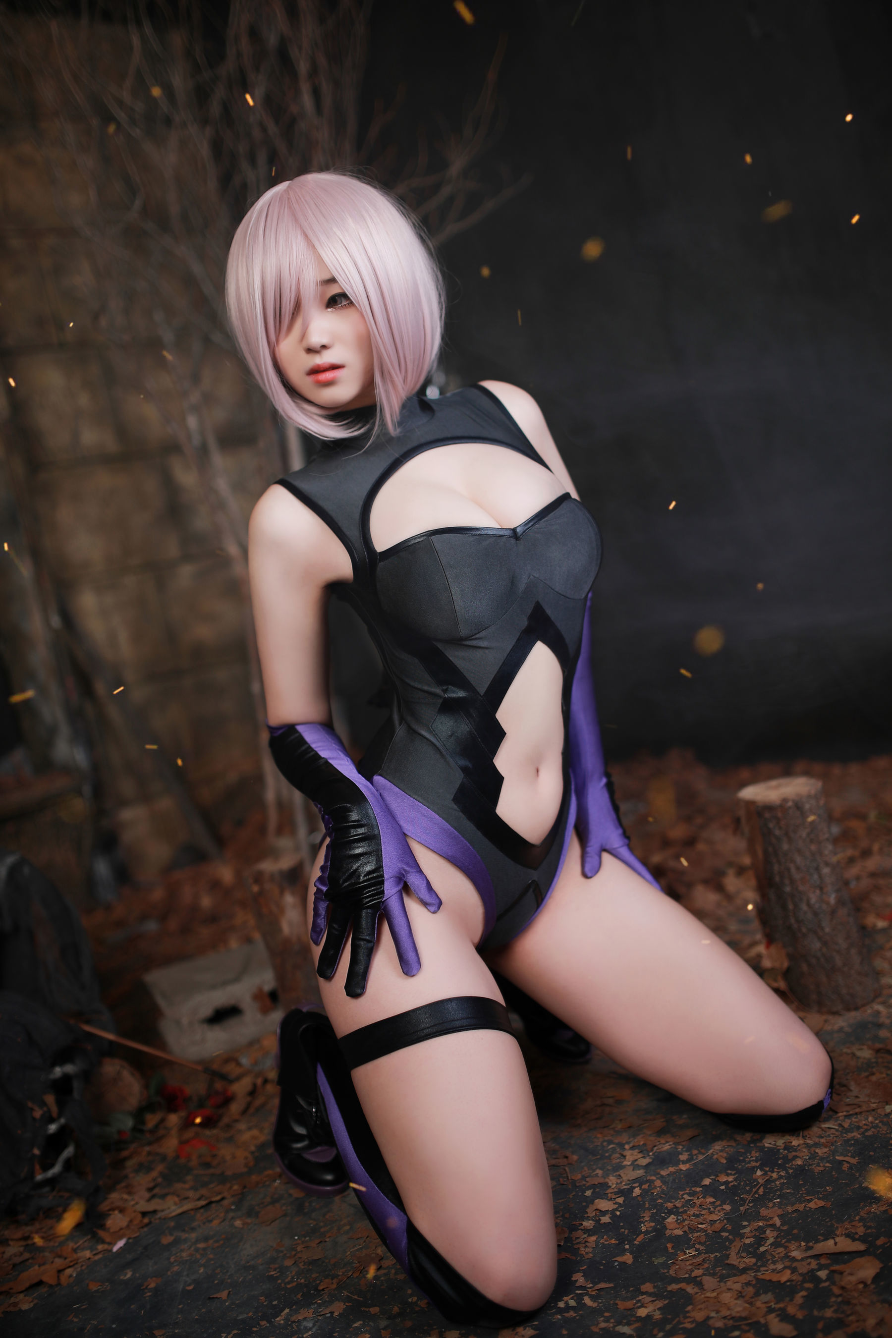 [网红COSER] 韩国妹子BamBi - Fate_Grand Order - Mash Kyrielight (Shielder)/(22P)