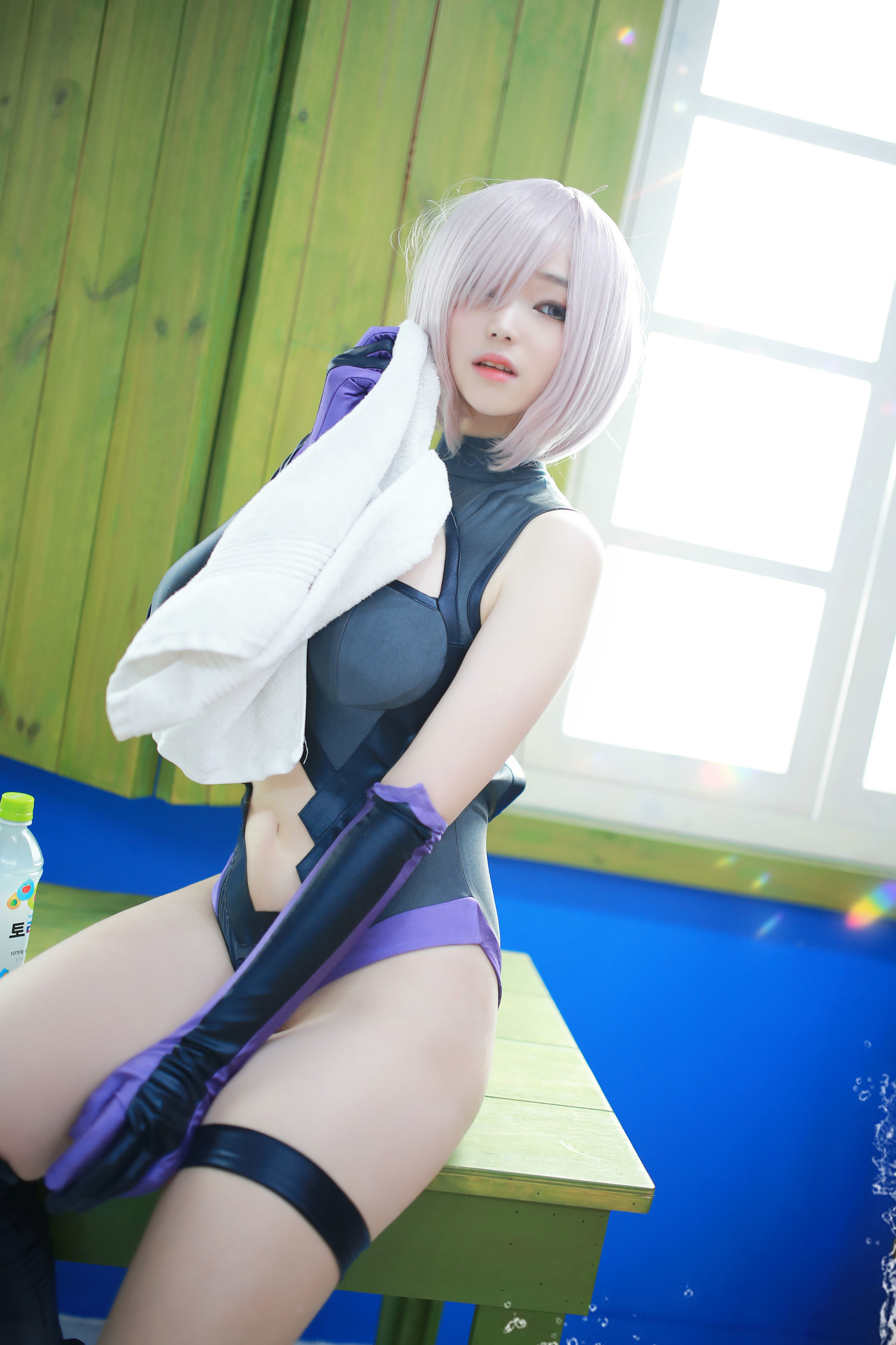 [网红COSER] 韩国妹子BamBi - Fate_Grand Order - Mash Kyrielight (Shielder)/(22P)