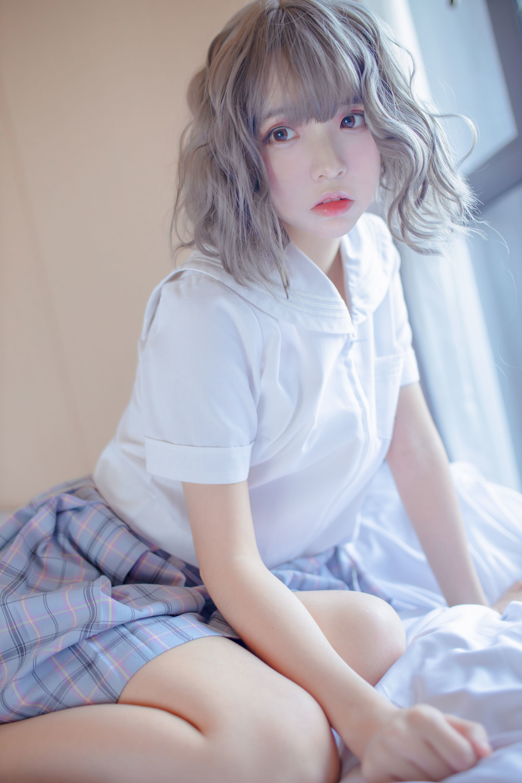 [网红COSER] 疯猫ss - 思绪之JK/(33P)