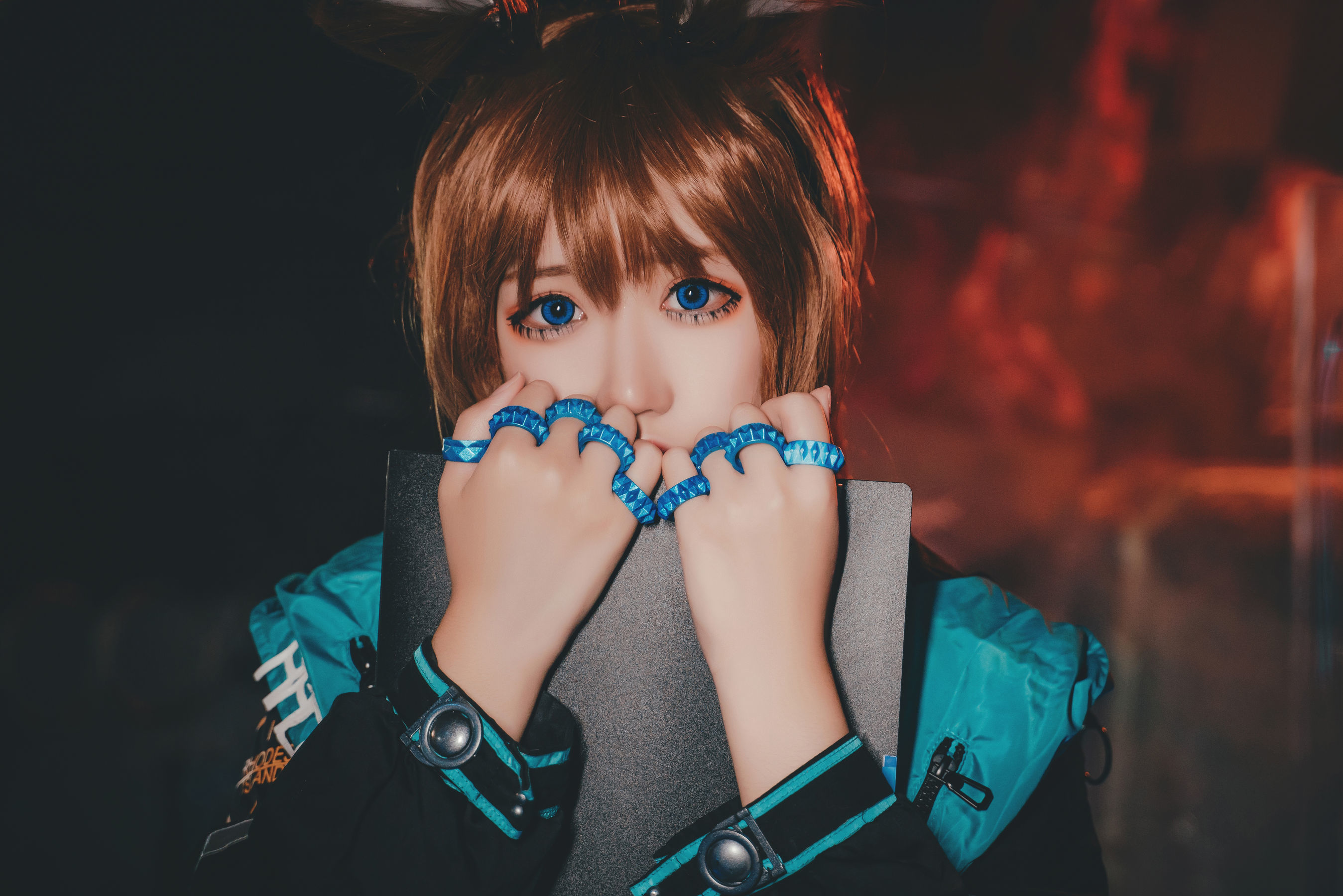 [网红COSER] 猫君君MaoJun - 明日方舟 阿米娅/(52P)