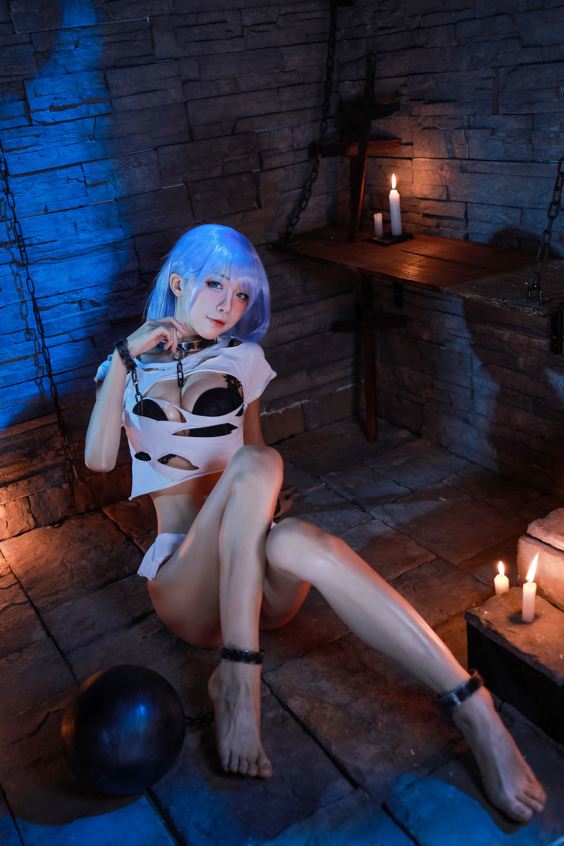 [网红COSER] 动漫博主水淼aqua - 恰巴耶夫/(38P)