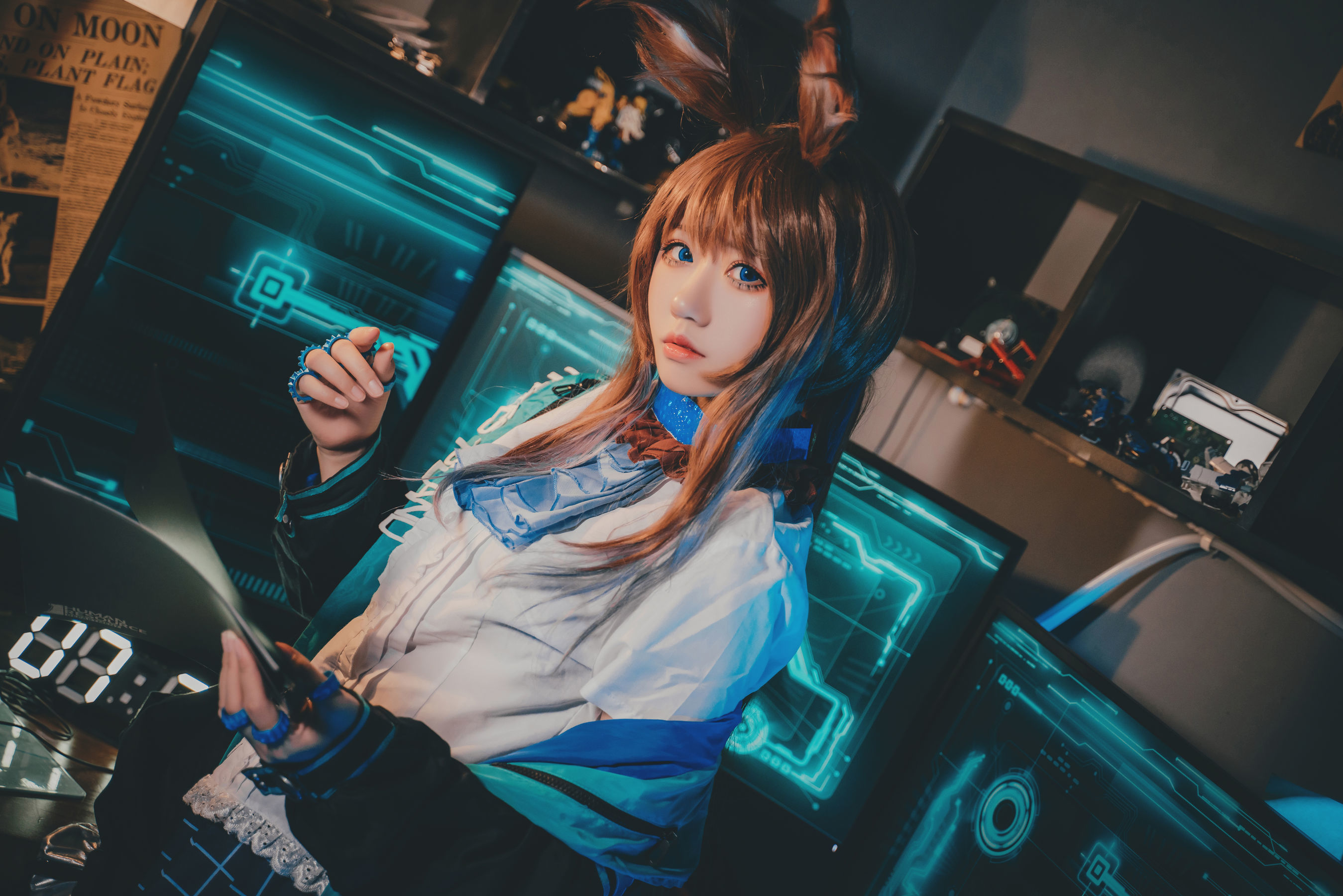 [网红COSER] 猫君君MaoJun - 明日方舟 阿米娅/(52P)