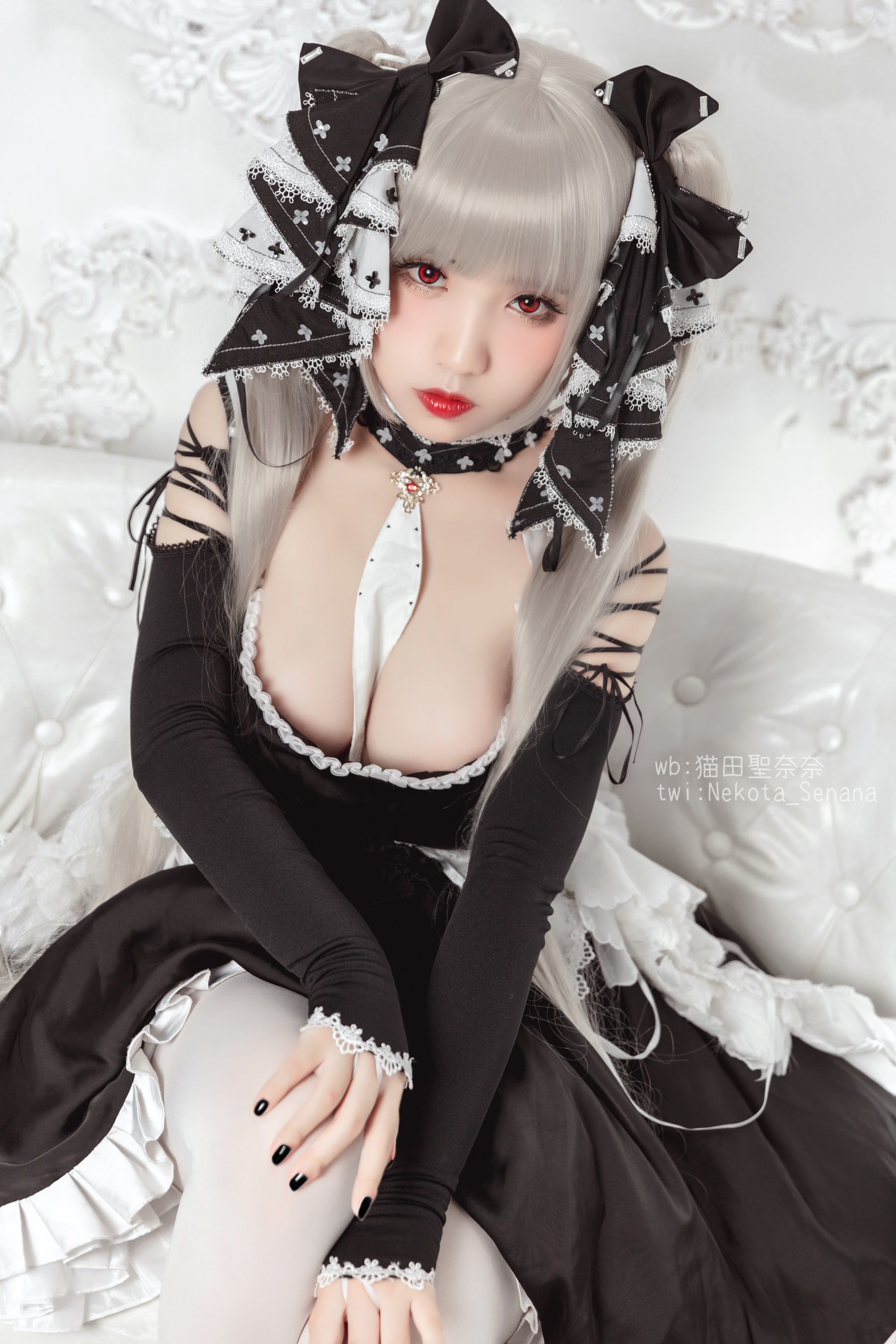 [网红COSER] 动漫博主貓田聖奈奈 - 可畏/(28P)