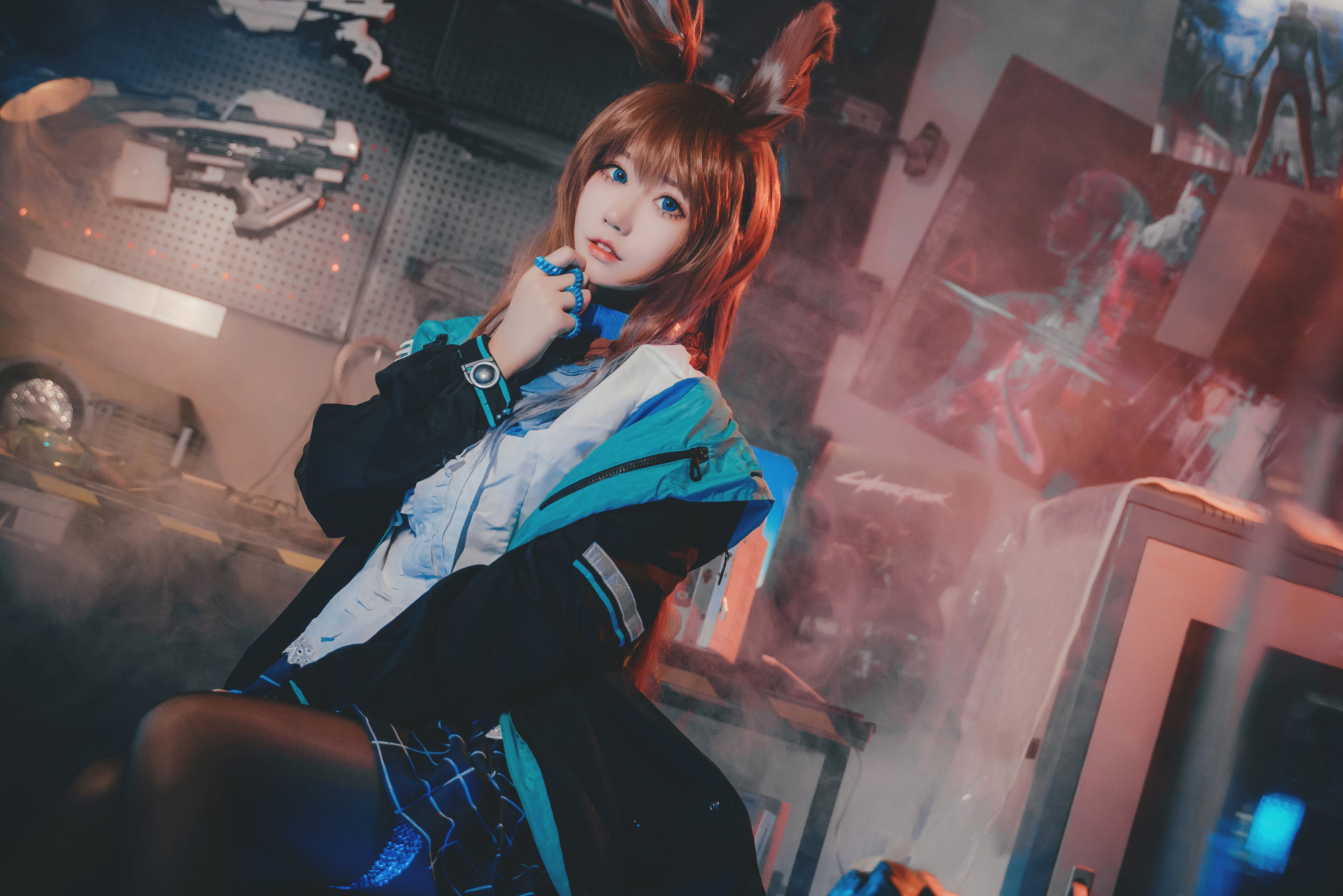 [网红COSER] 猫君君MaoJun - 明日方舟 阿米娅/(52P)