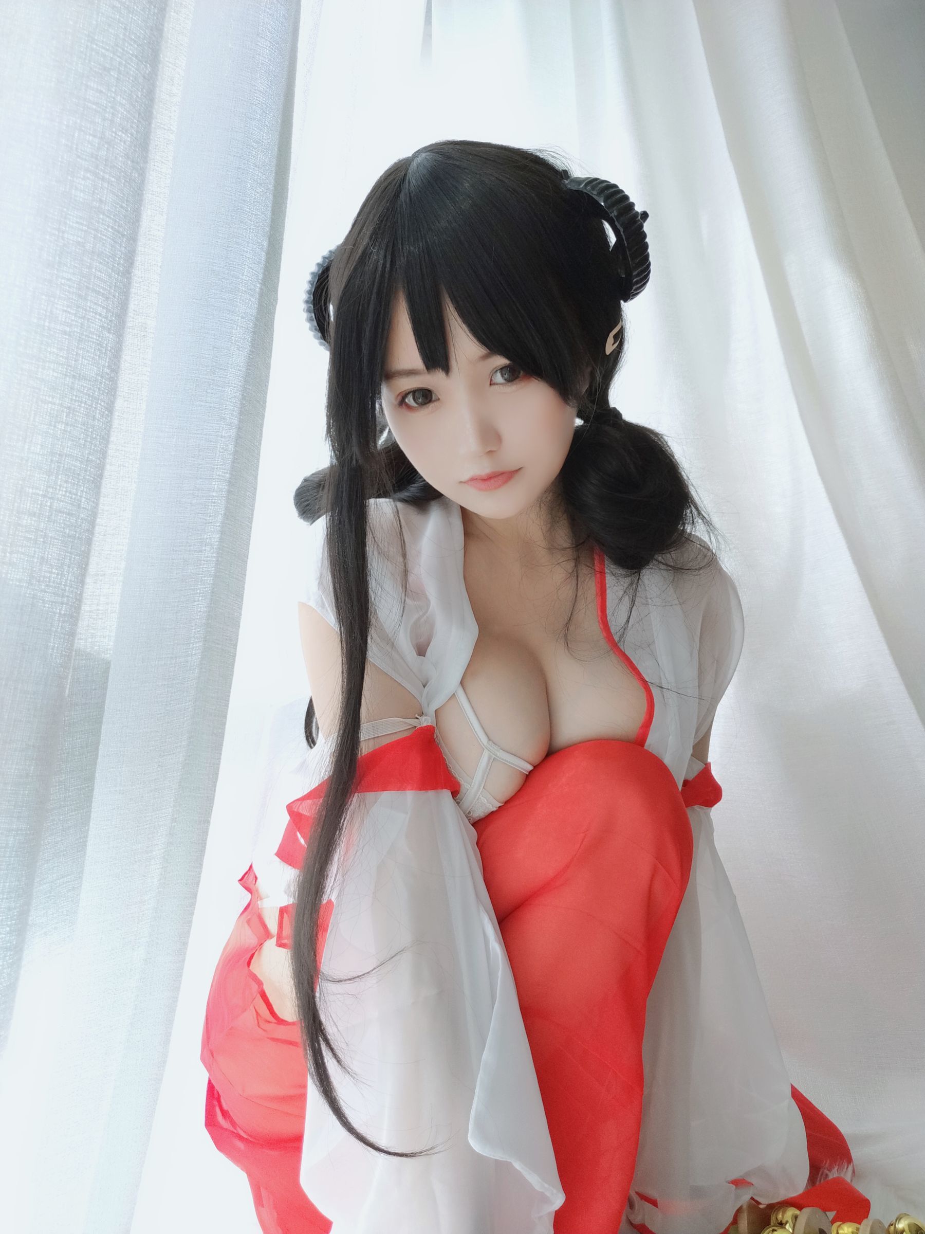 [网红COSER] 动漫博主小仓千代w - 巫女/(34P)