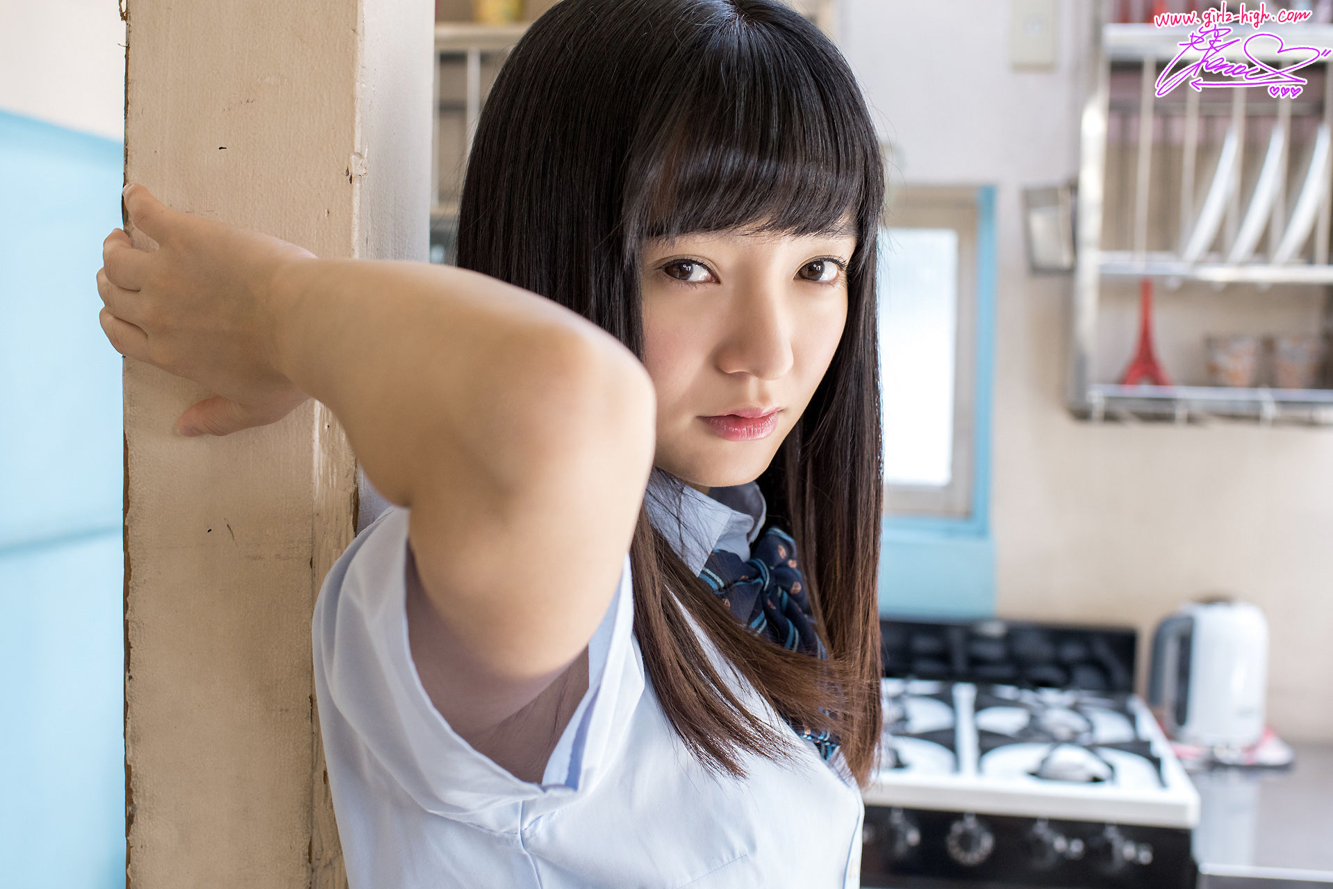 [Girlz-High] 西永彩奈 Ayana Nishinaga - 校服少女的诱惑 - ghwb_003_001/(59P)