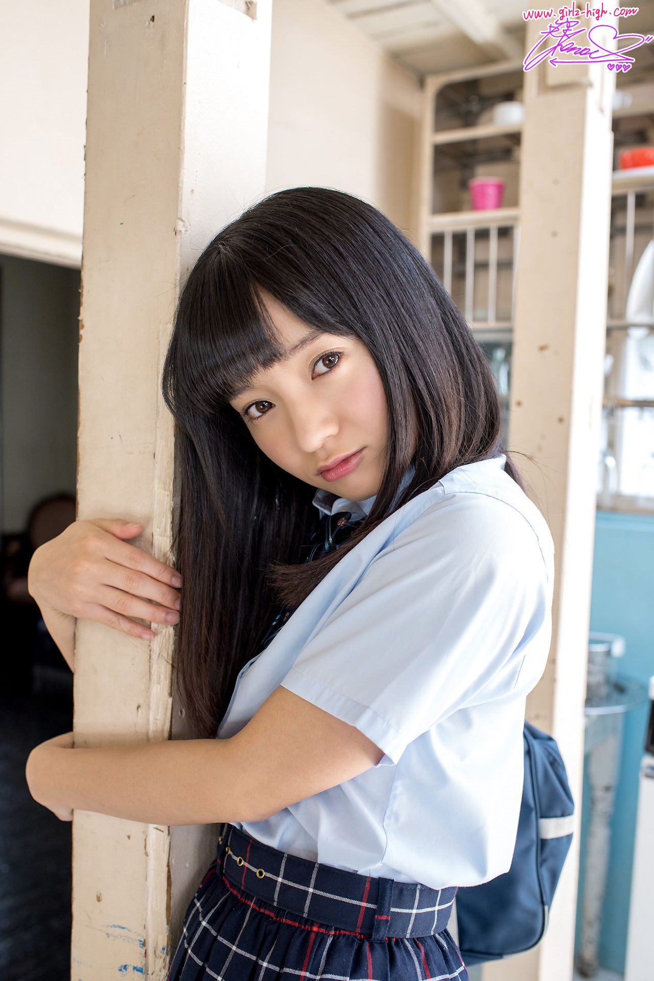 [Girlz-High] 西永彩奈 Ayana Nishinaga - 校服少女的诱惑 - ghwb_003_001/(59P)