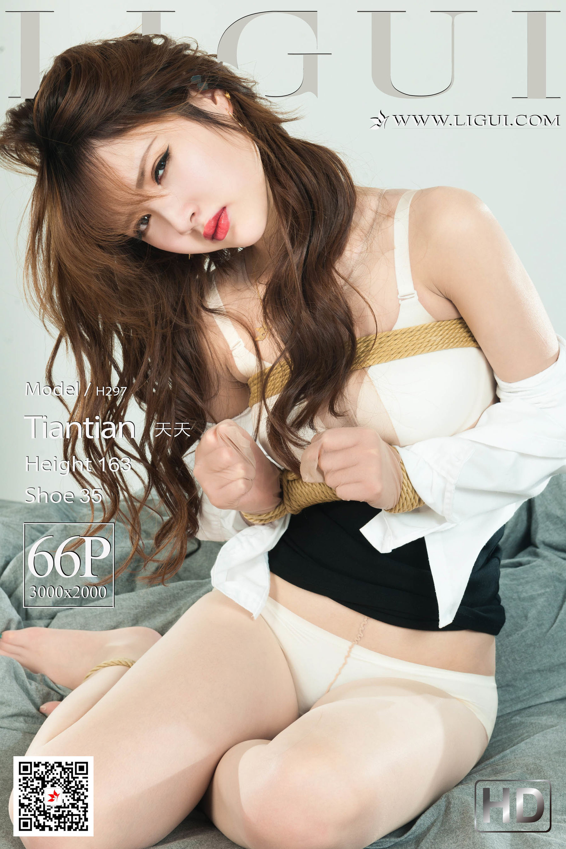 [丽柜Ligui] 紧缚丽莲 Model 天天/(67P)