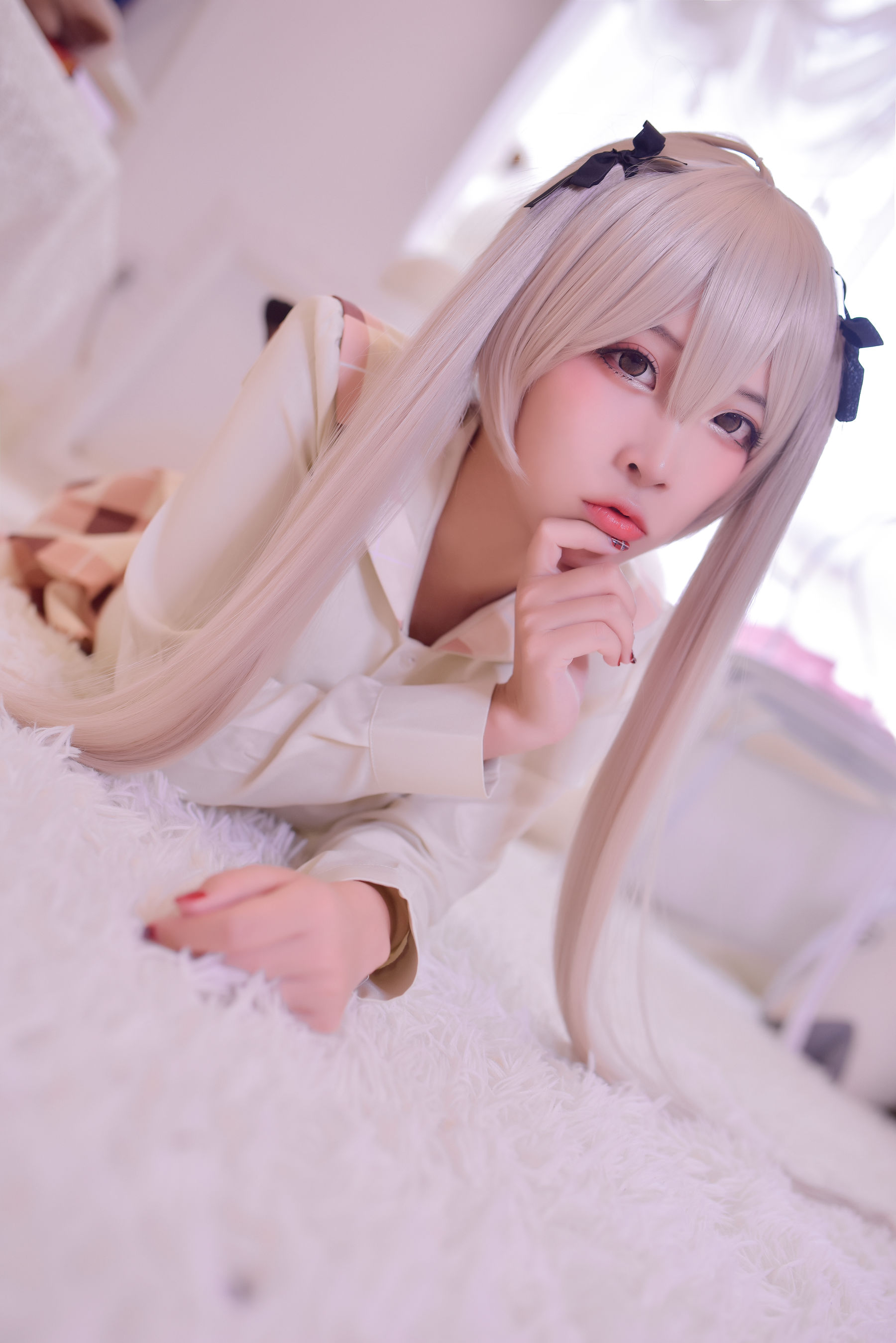 [Cosplay写真] 人气Coser二佐Nisa - 穹妹校服/(46P)