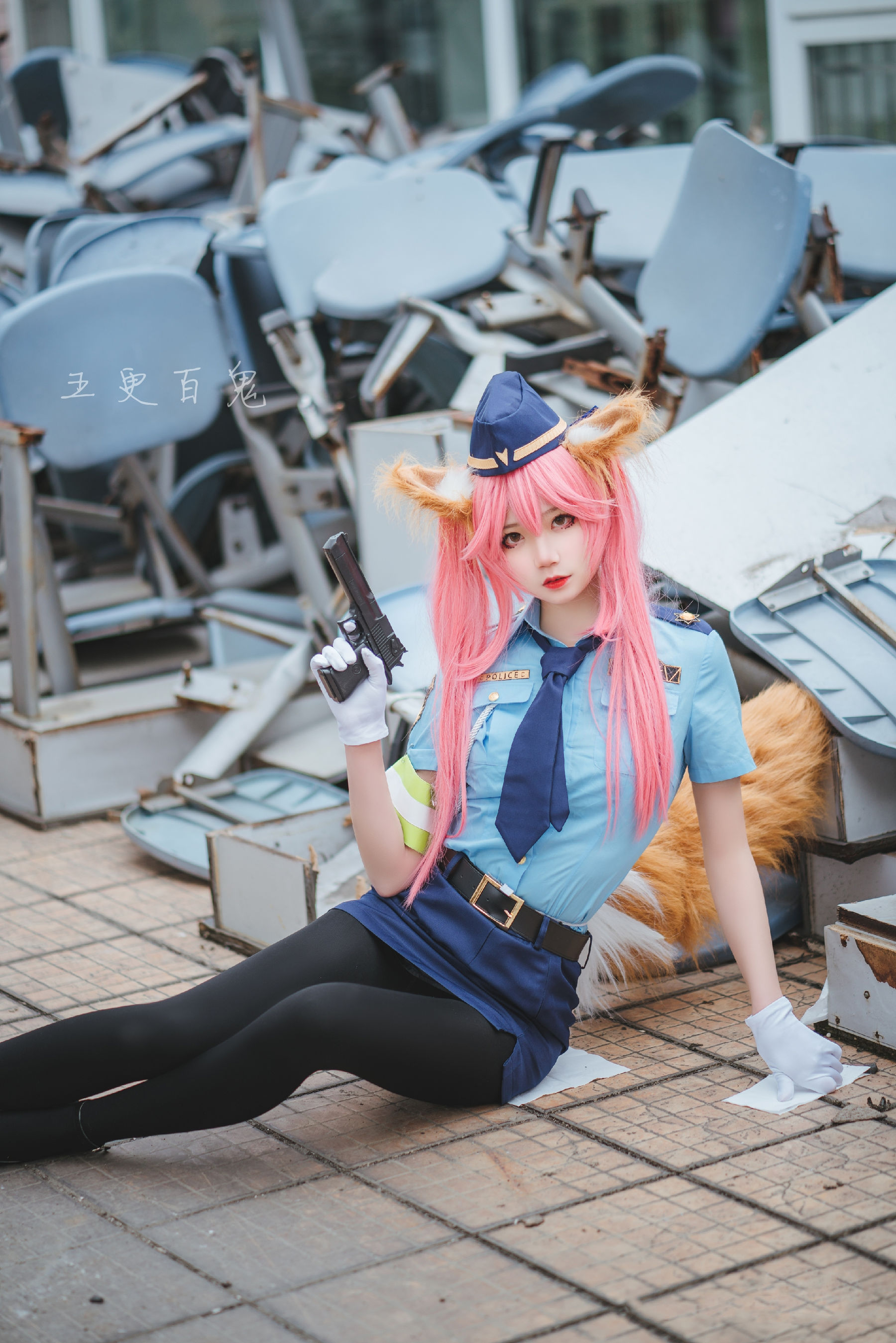 [Cosplay写真] 清纯少女五更百鬼 - 小玉/(9P)