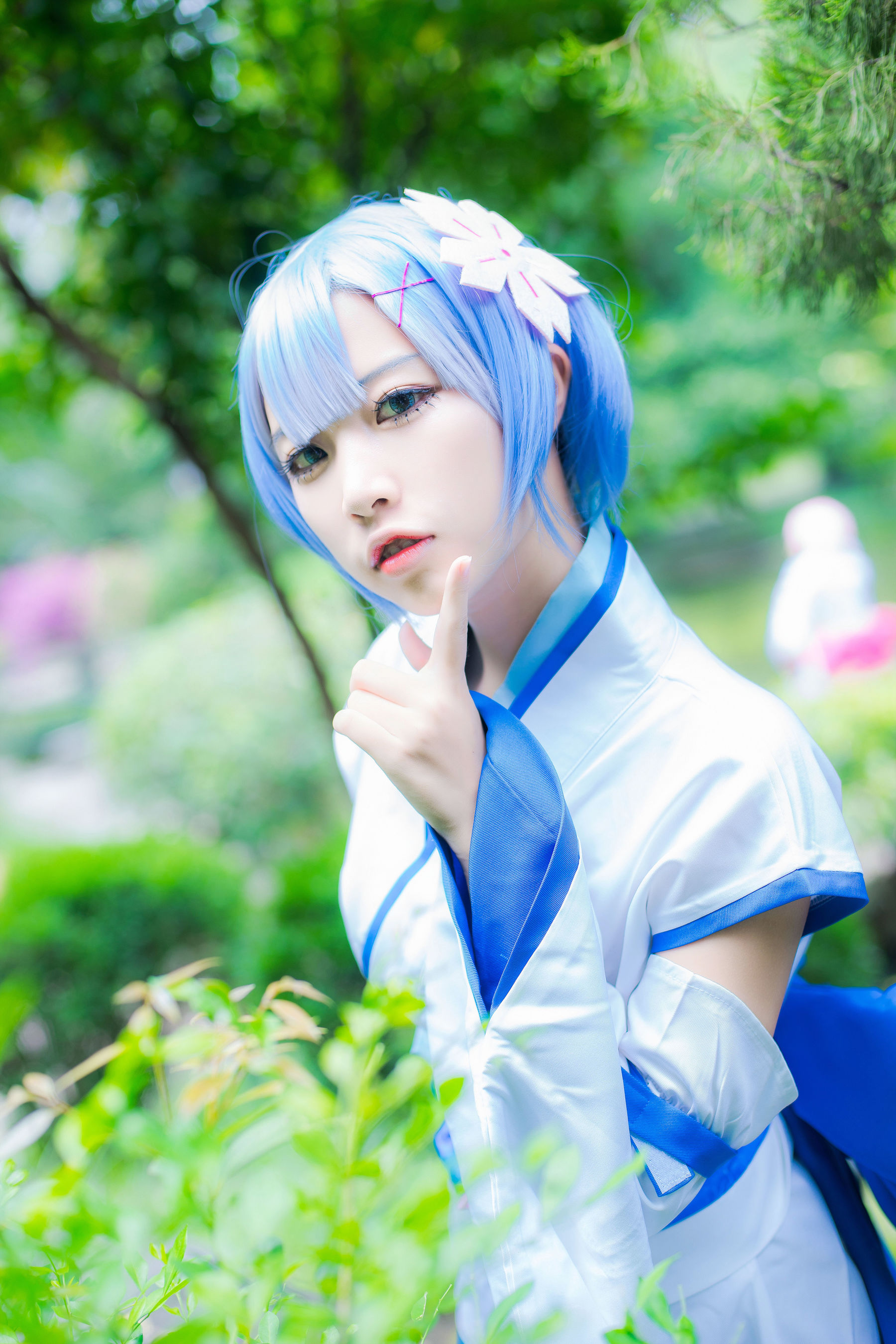 [Cosplay写真] 人气Coser二佐Nisa - 蕾姆幼年/(24P)