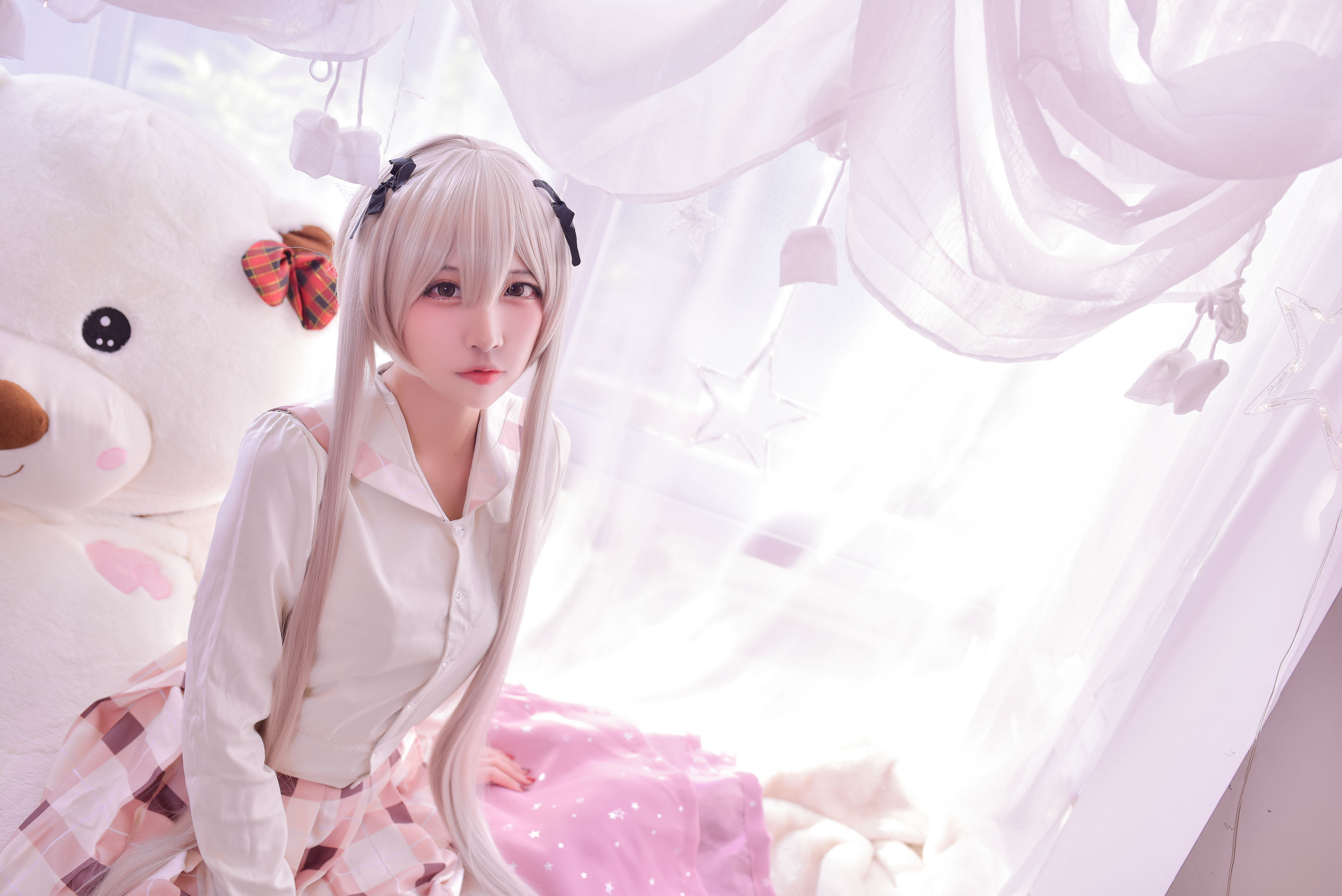 [Cosplay写真] 人气Coser二佐Nisa - 穹妹校服/(46P)