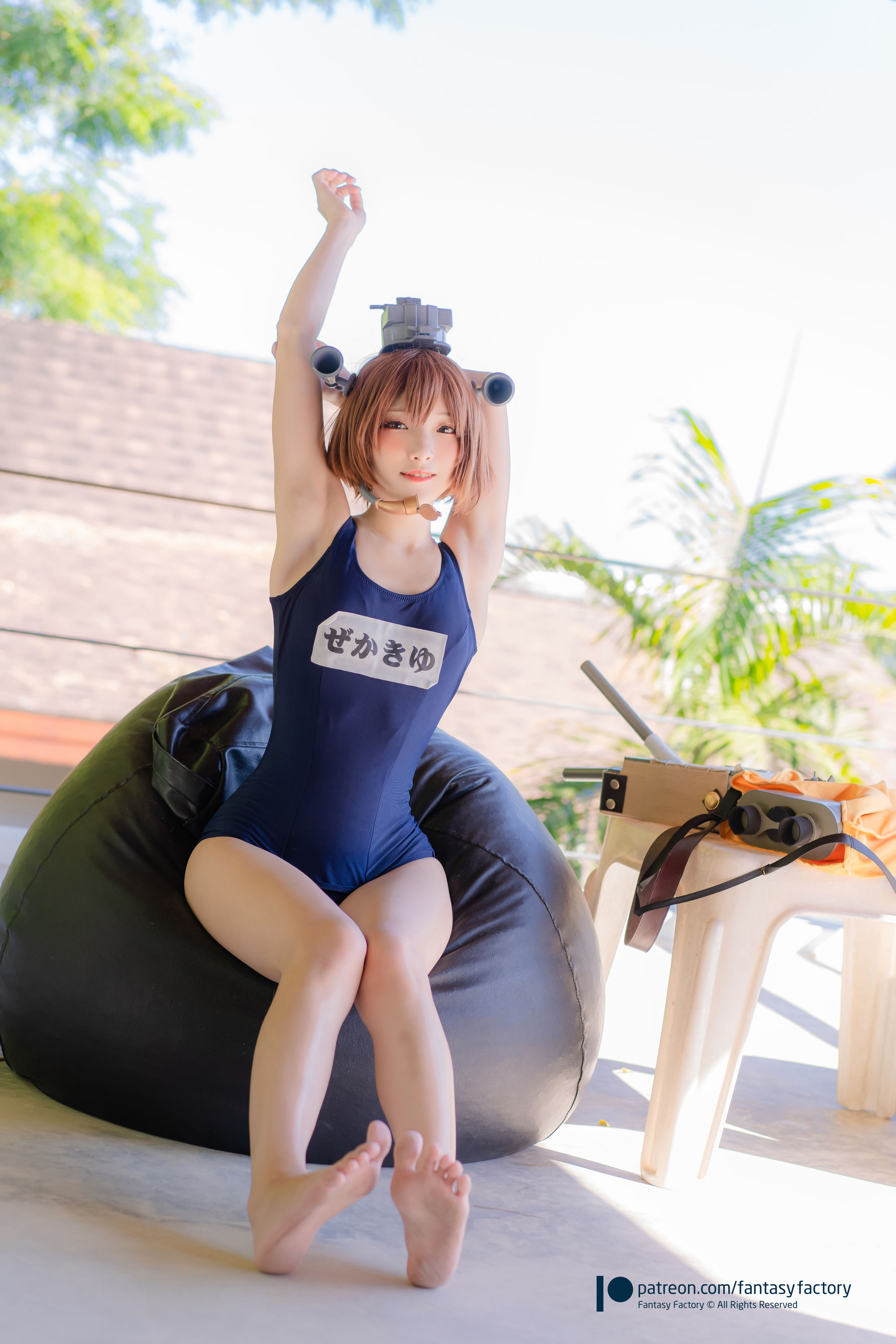 [Cosplay写真] 小丁 《Fantasy Factory》 - 2020.07 女仆 JK 死库水/(130P)