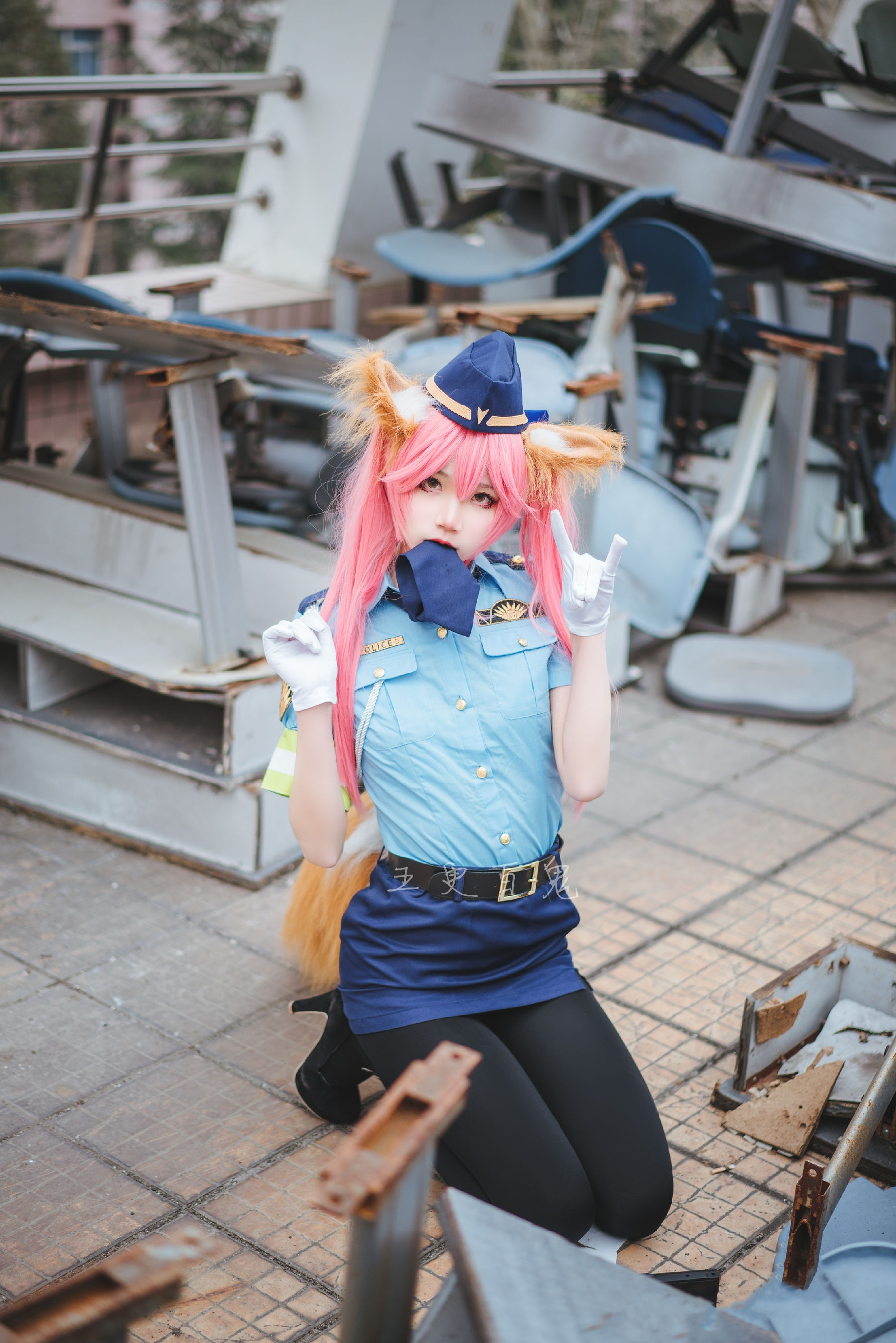 [Cosplay写真] 清纯少女五更百鬼 - 小玉/(9P)