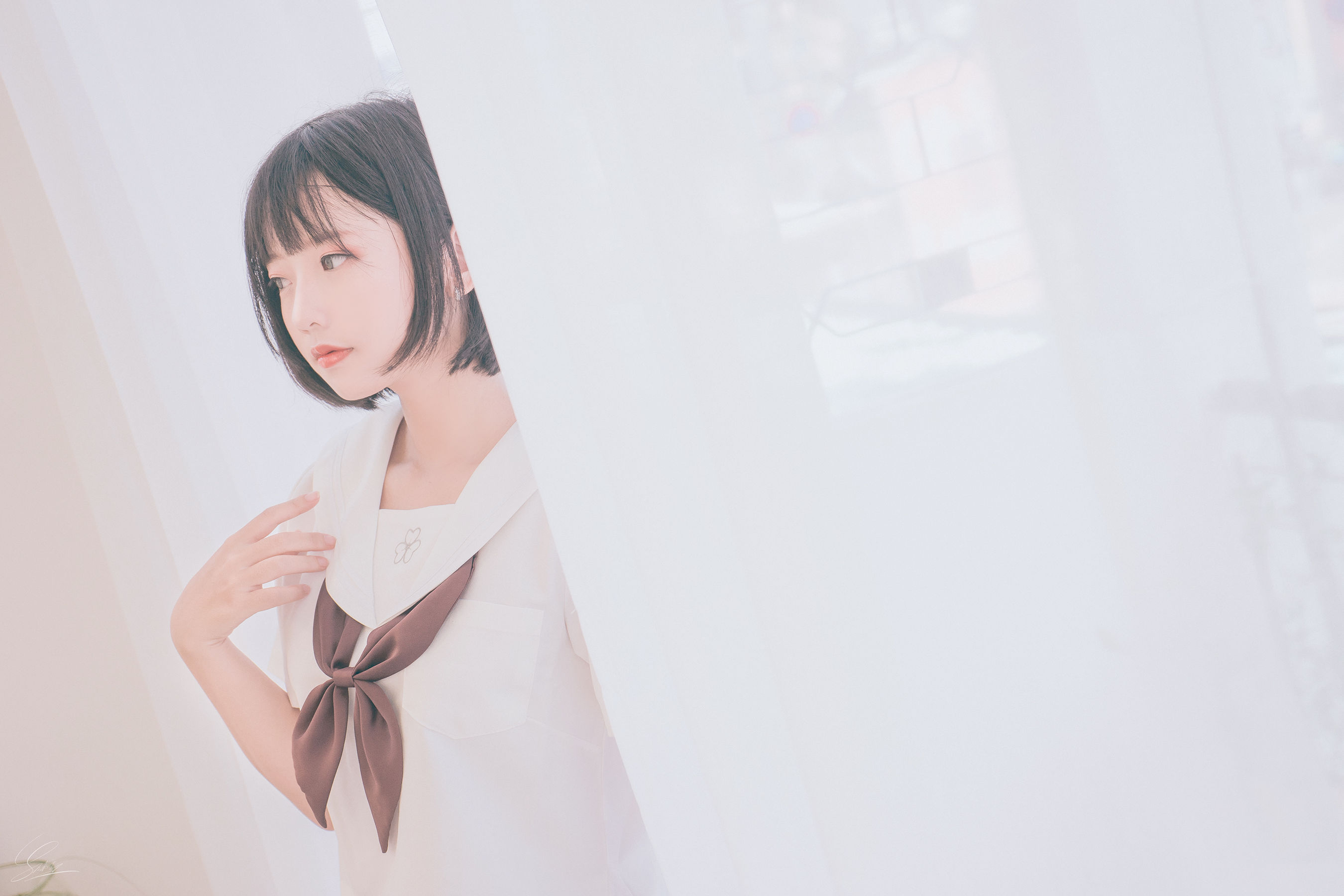 [Cosplay写真] Messie Huang - Birthday Seifuku/(20P)