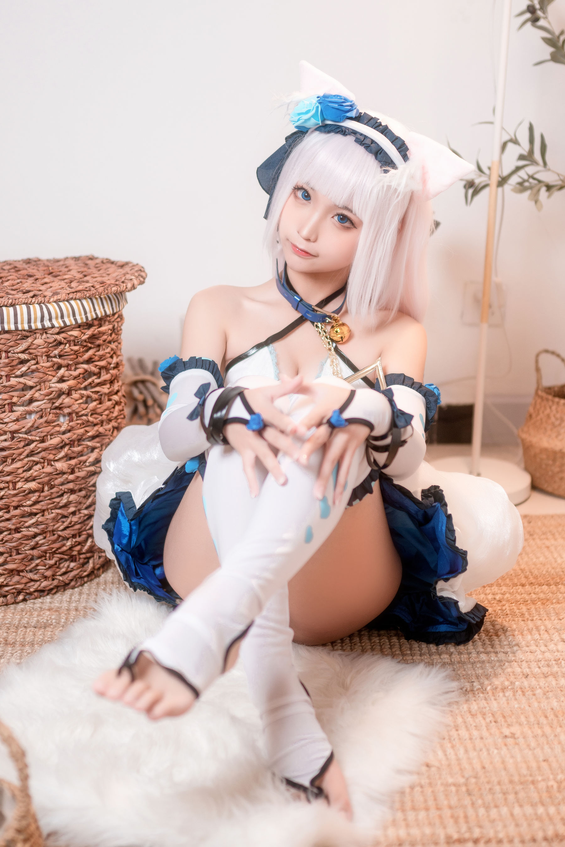 [Cosplay写真] 动漫博主蠢沫沫 - 香子兰/(44P)