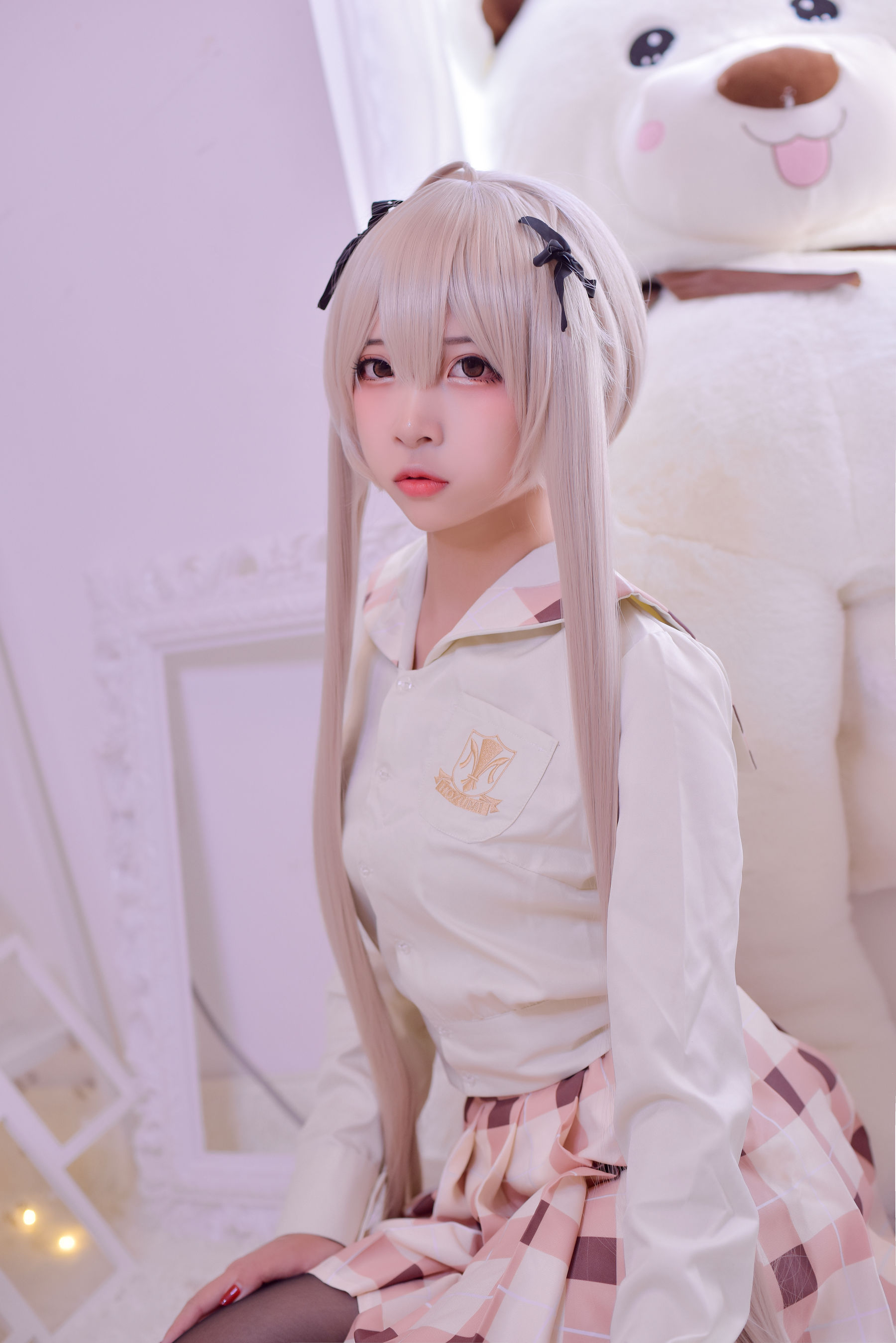 [Cosplay写真] 人气Coser二佐Nisa - 穹妹校服/(46P)