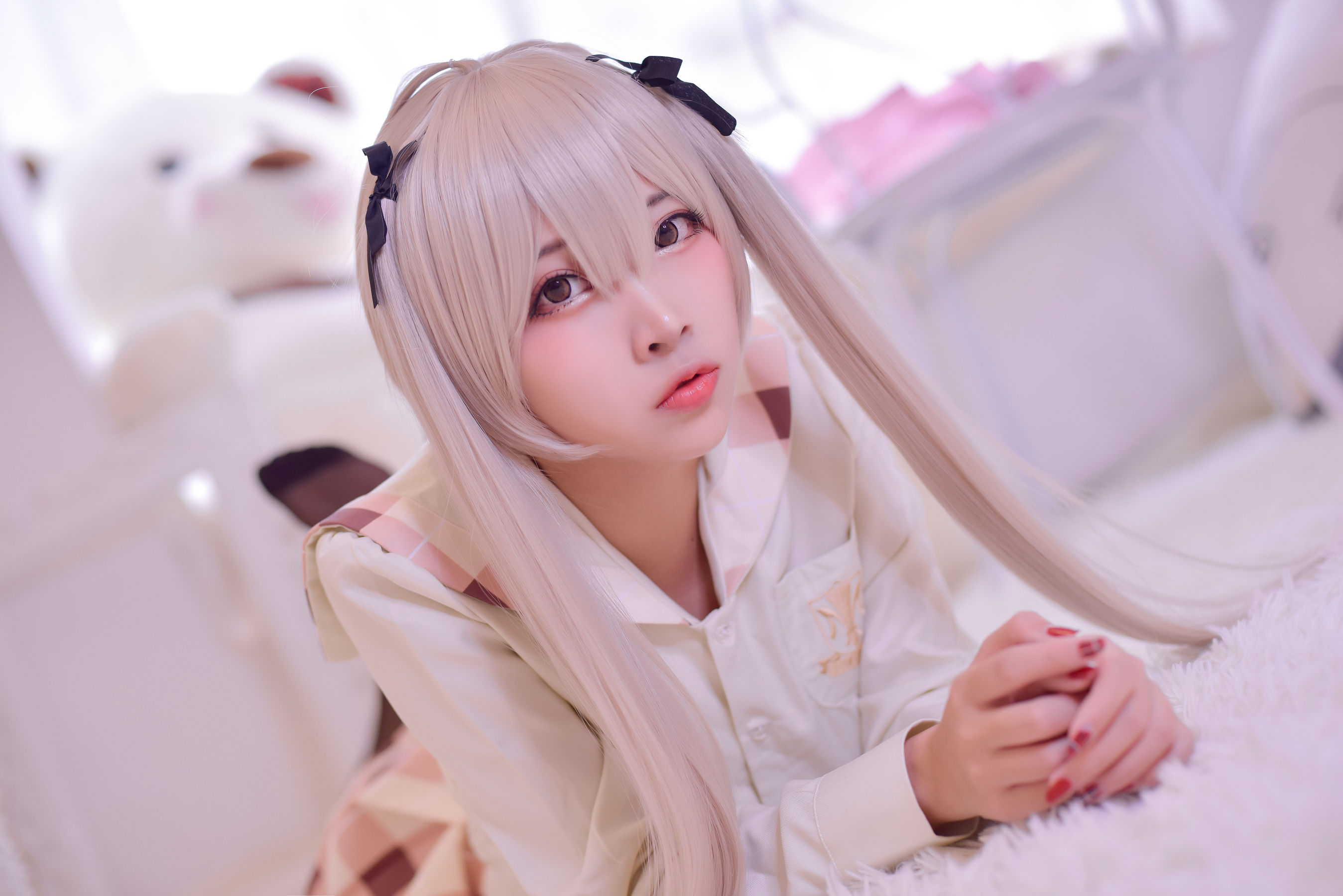 [Cosplay写真] 人气Coser二佐Nisa - 穹妹校服/(46P)