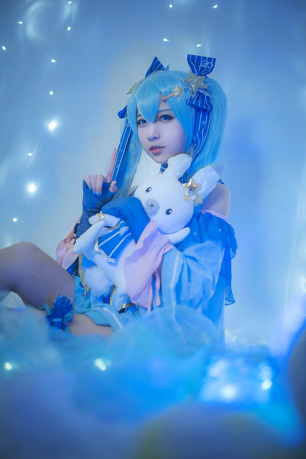 [Cosplay写真] 人气Coser二佐Nisa - 初音/(29P)