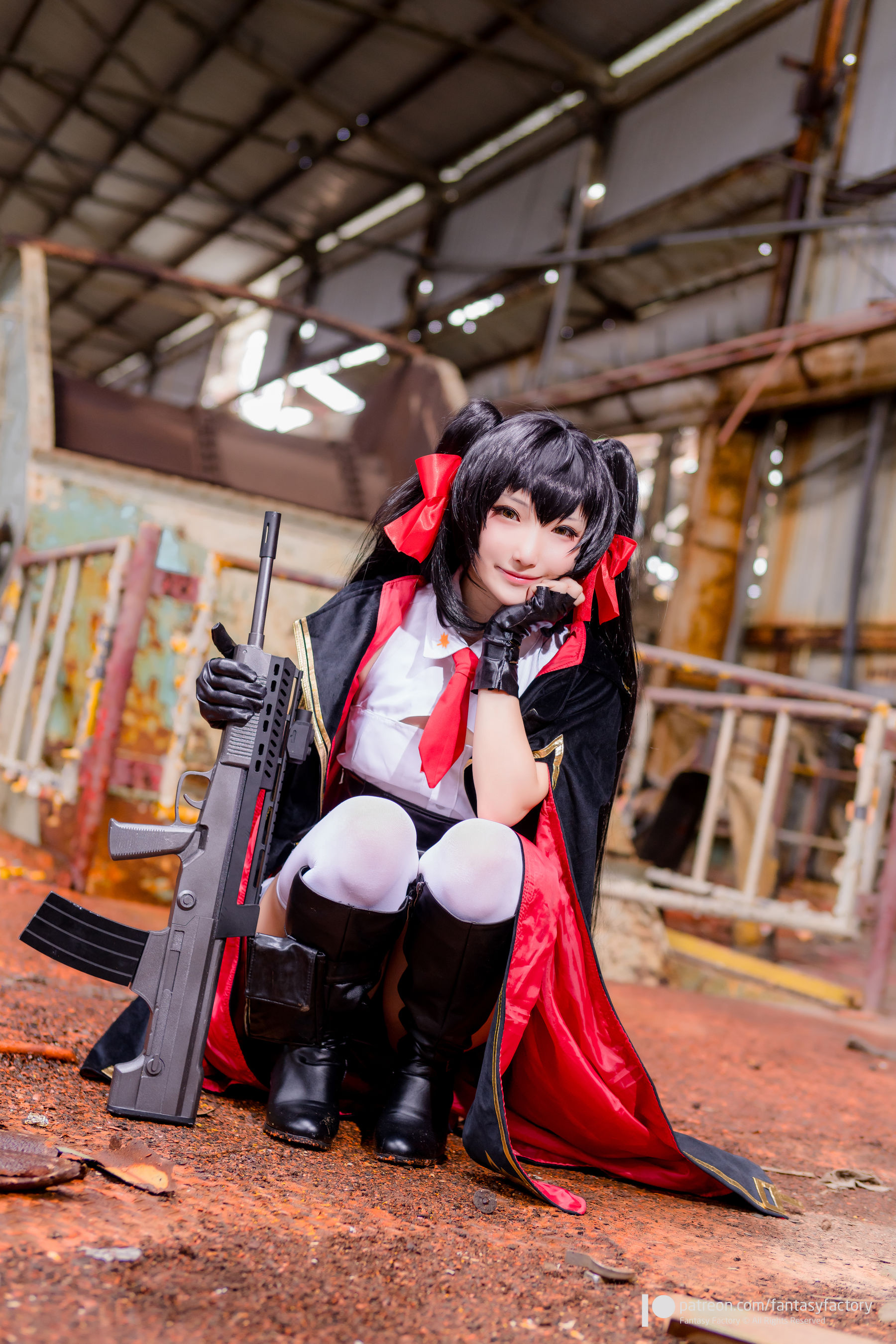 [Cosplay写真] 小丁 《Fantasy Factory》 - 2019.08 水底 黑丝 邻家少女/(100P)