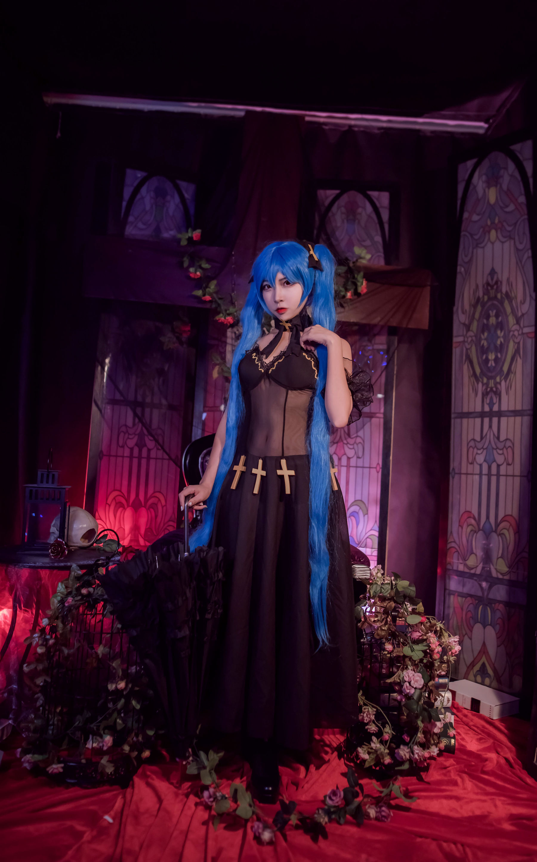 [Cosplay写真] 人气Coser二佐Nisa - 初音/(29P)