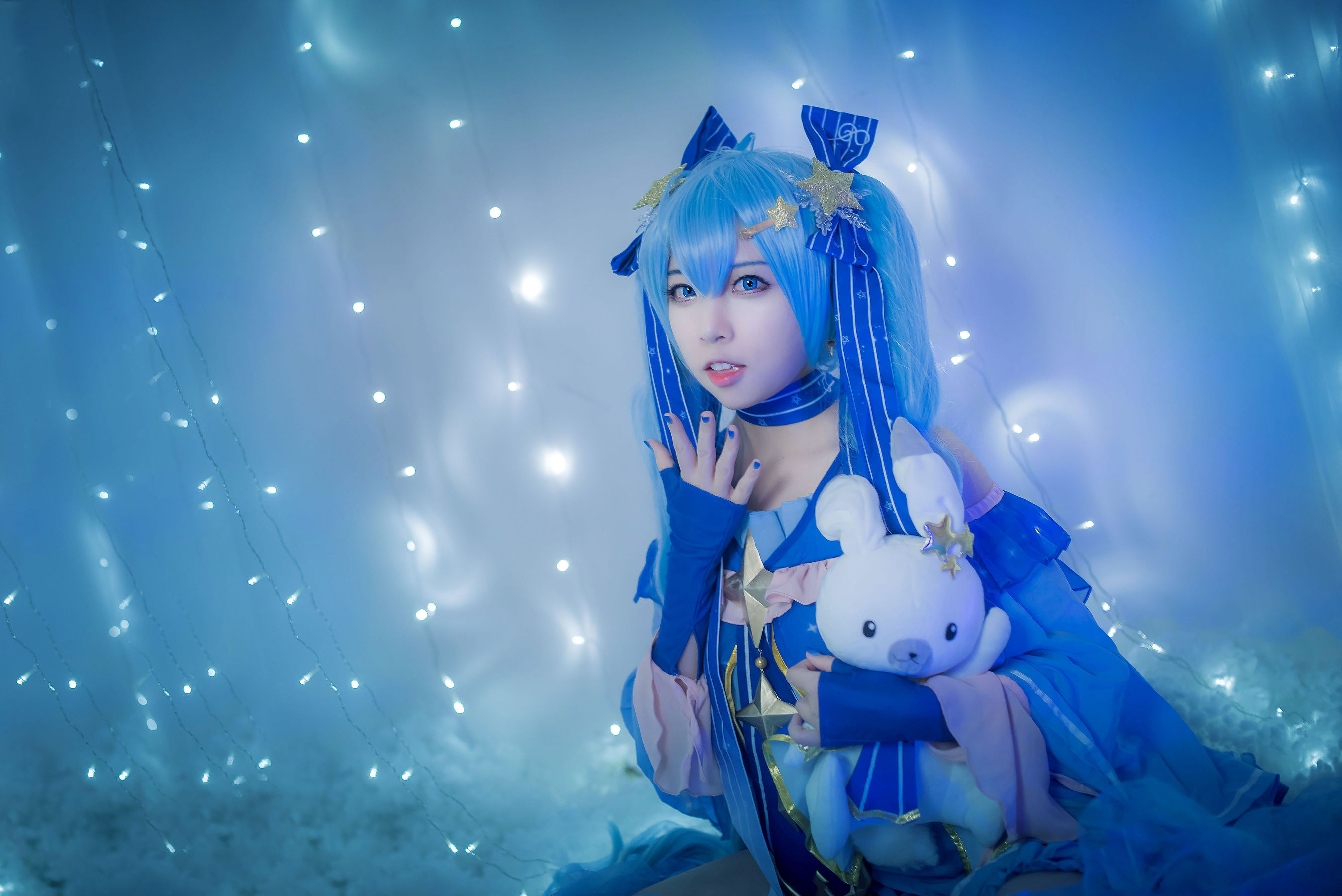 [Cosplay写真] 人气Coser二佐Nisa - 初音/(29P)