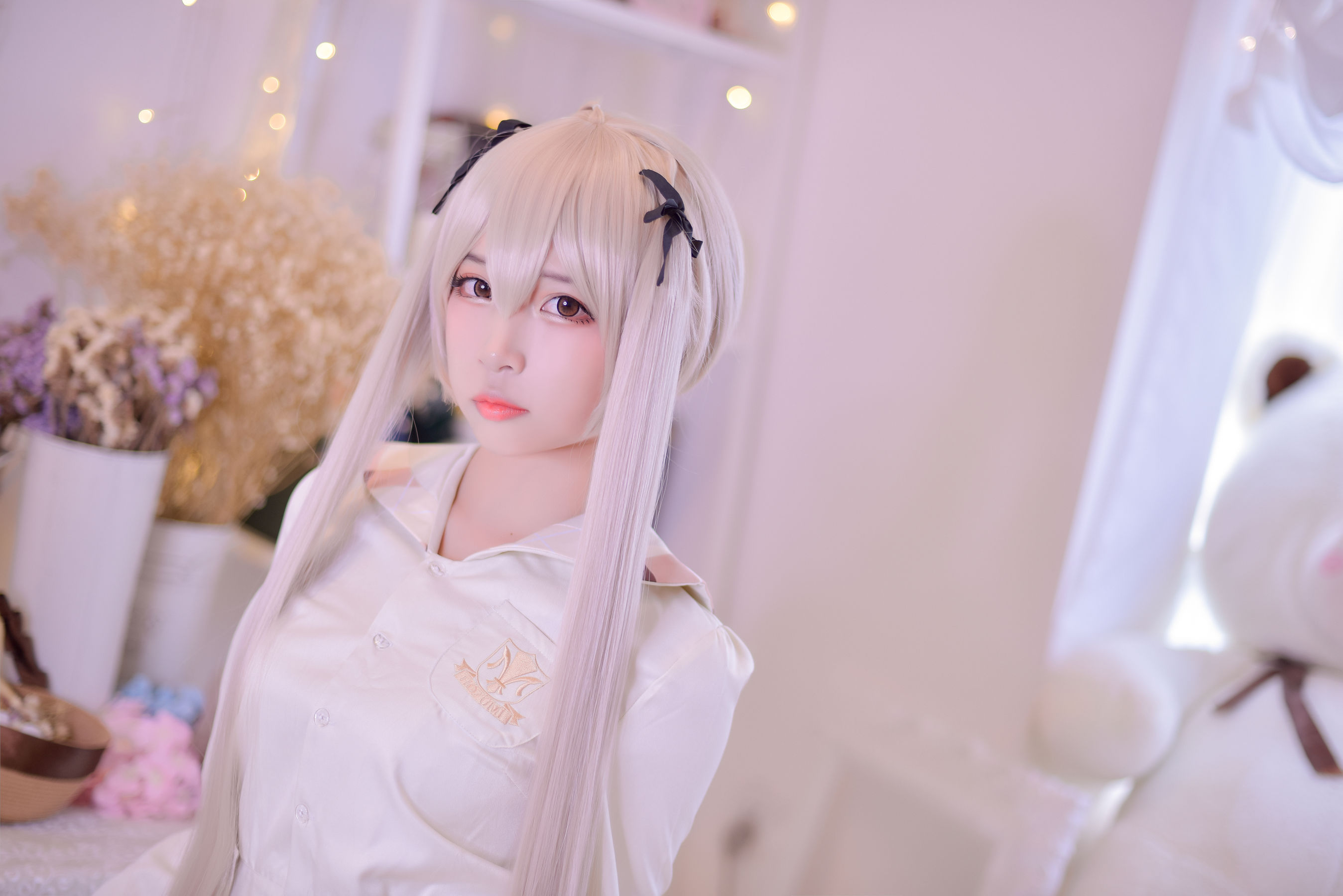 [Cosplay写真] 人气Coser二佐Nisa - 穹妹校服/(46P)