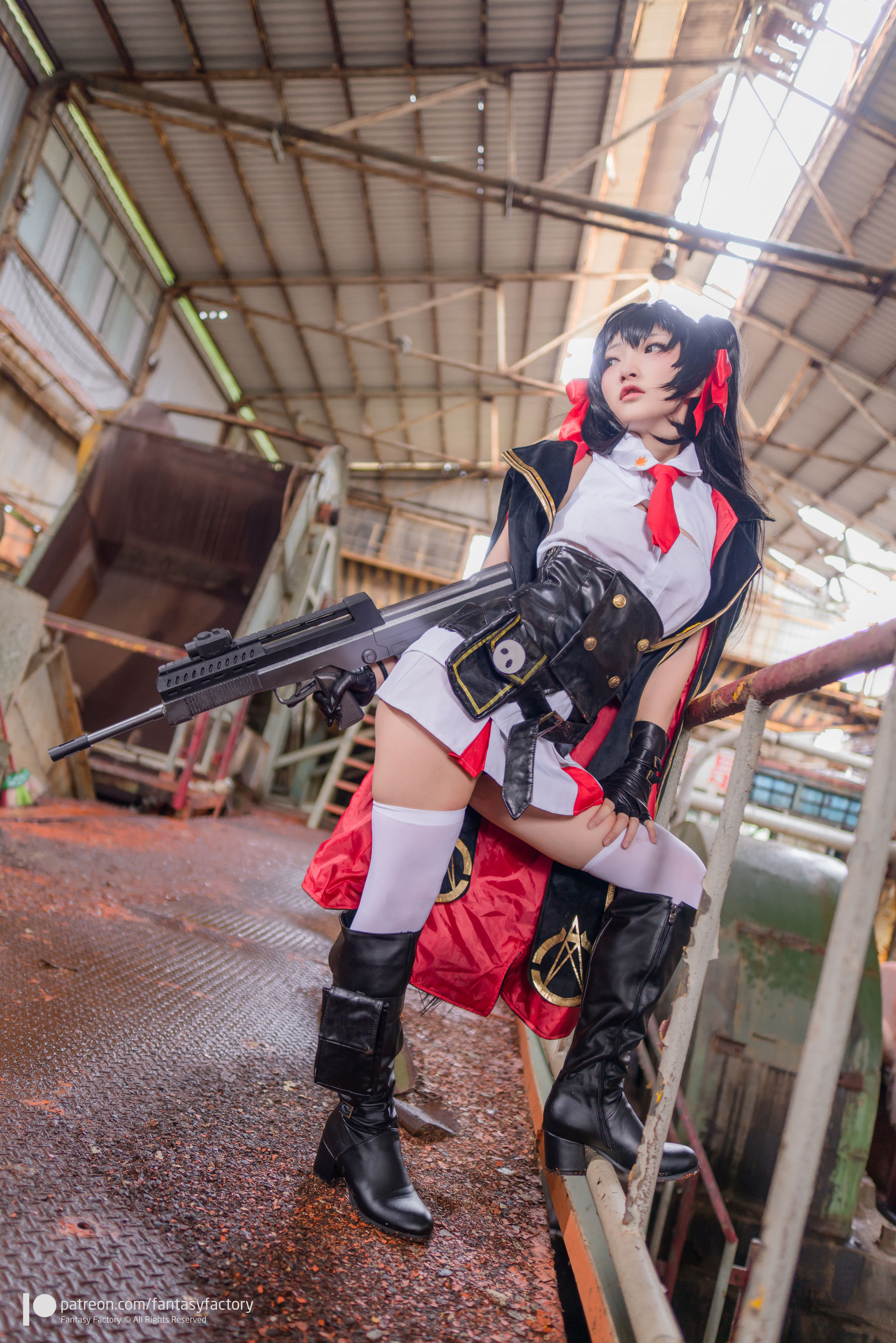 [Cosplay写真] 小丁 《Fantasy Factory》 - 2019.08 水底 黑丝 邻家少女/(100P)