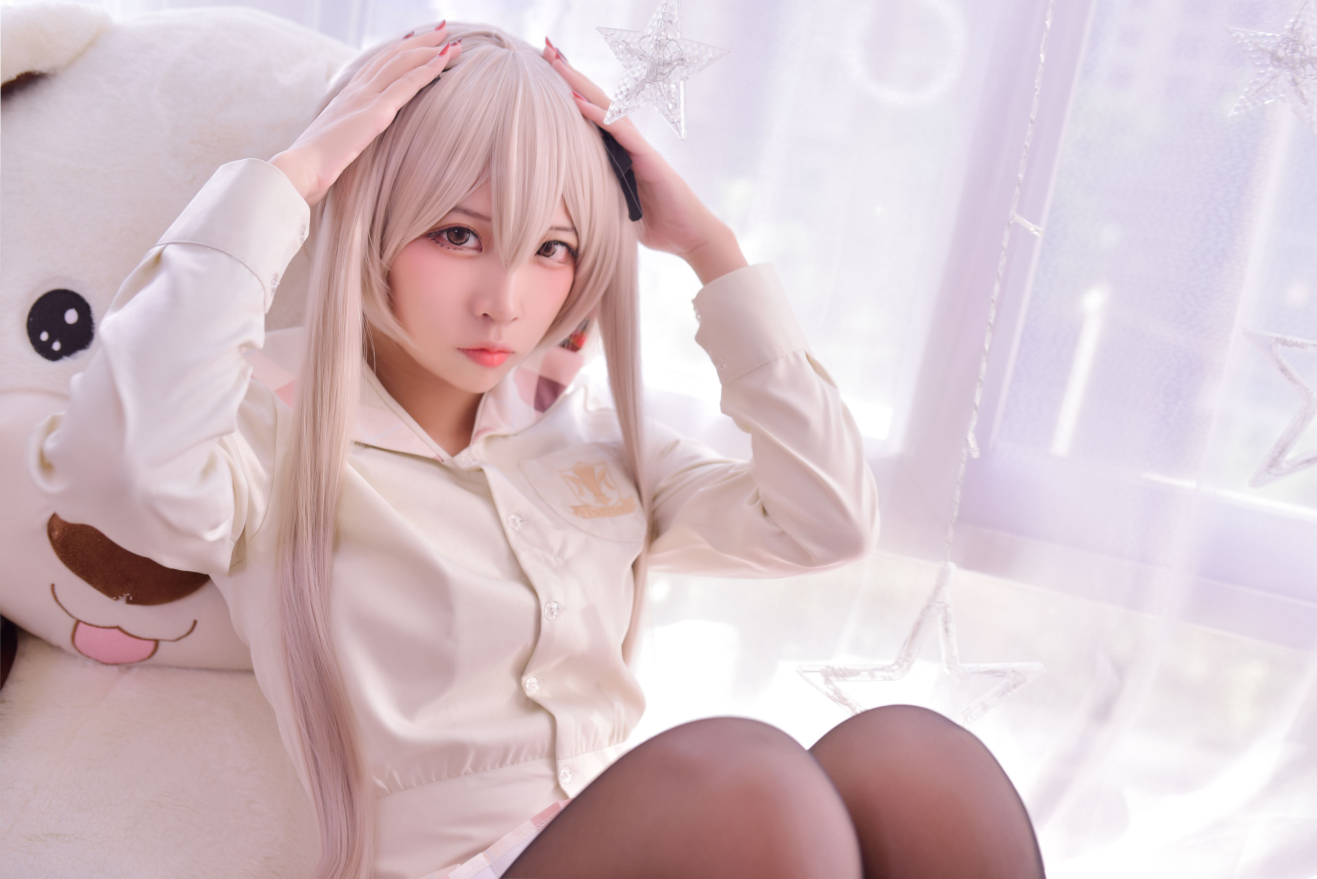 [Cosplay写真] 人气Coser二佐Nisa - 穹妹校服/(46P)