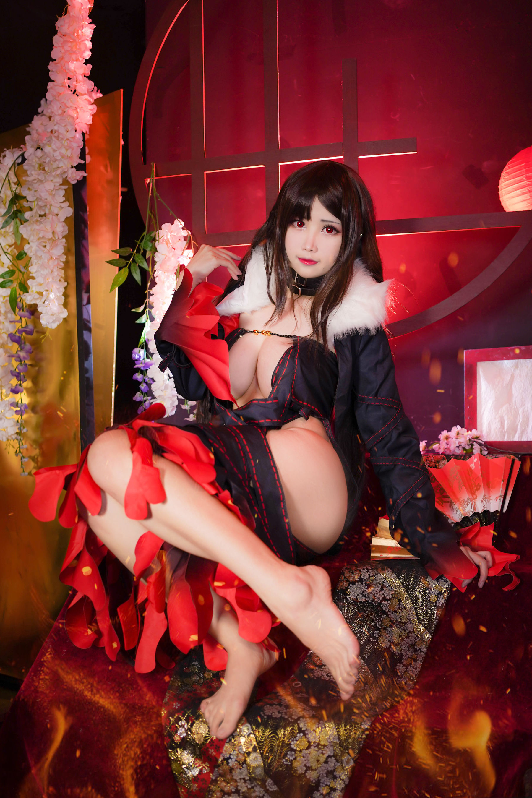 [Cosplay写真] Coser萱-KaYa - 虞美人/(15P)