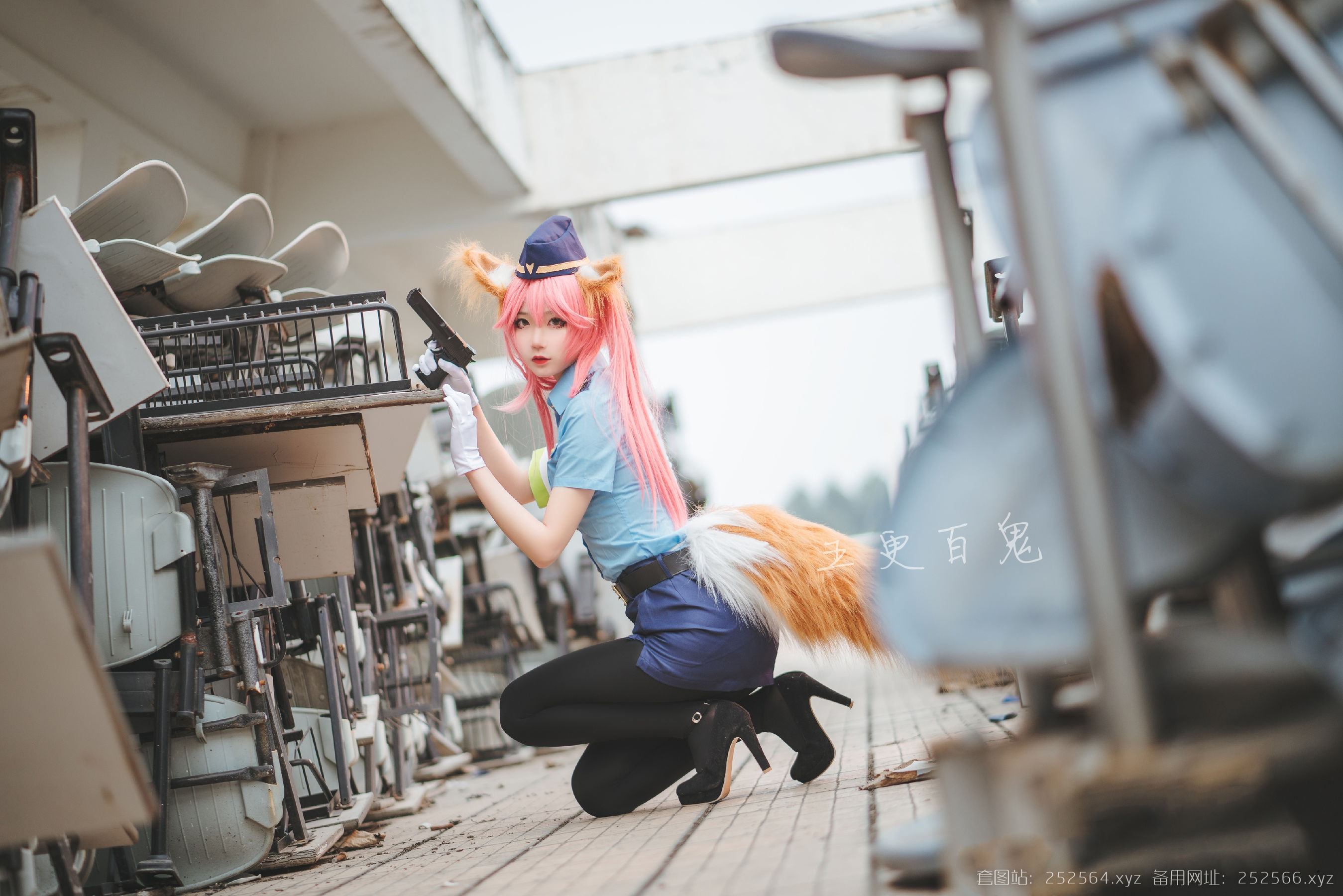 [Cosplay写真] 清纯少女五更百鬼 - 小玉/(9P)