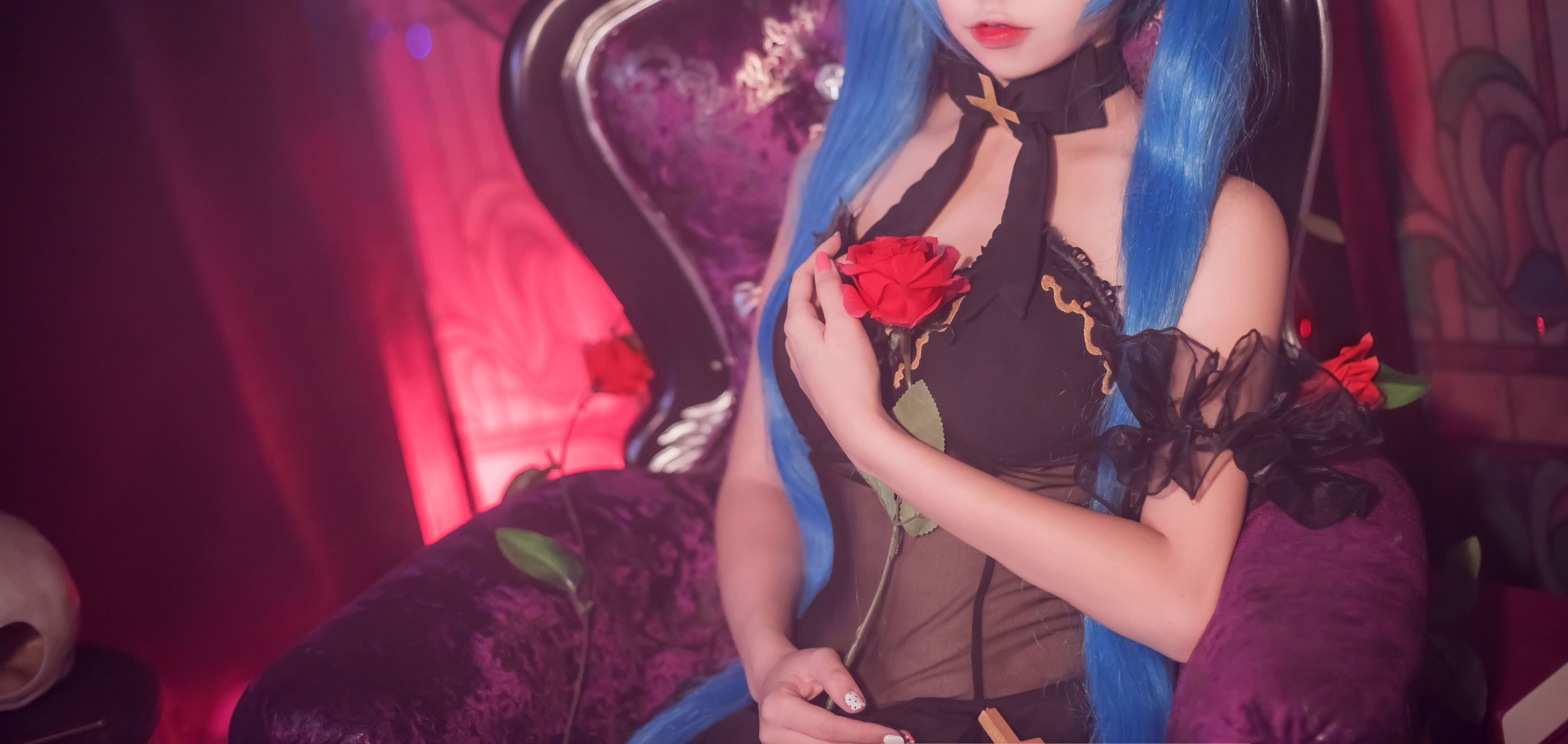 [Cosplay写真] 人气Coser二佐Nisa - 初音/(29P)