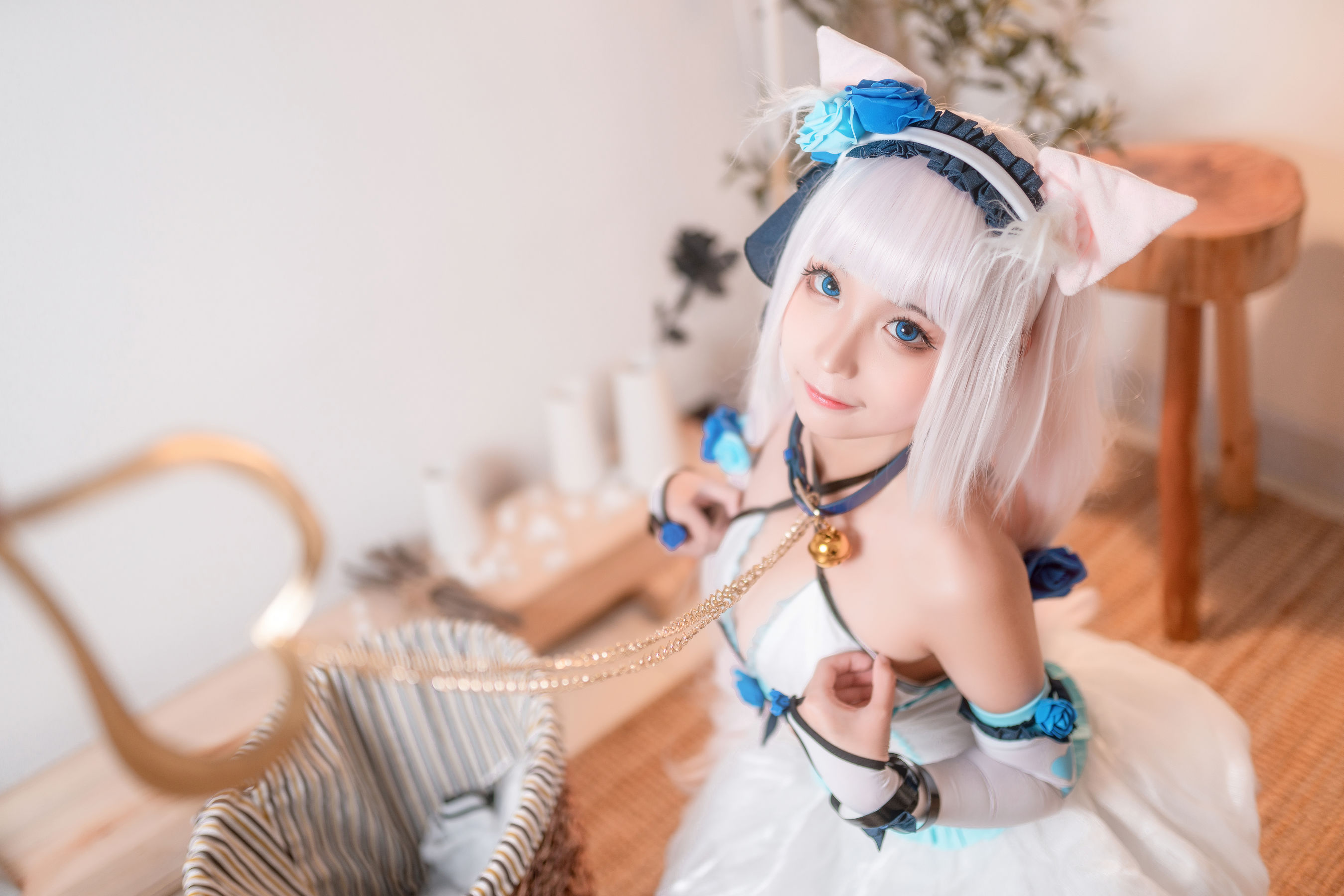 [Cosplay写真] 动漫博主蠢沫沫 - 香子兰/(44P)