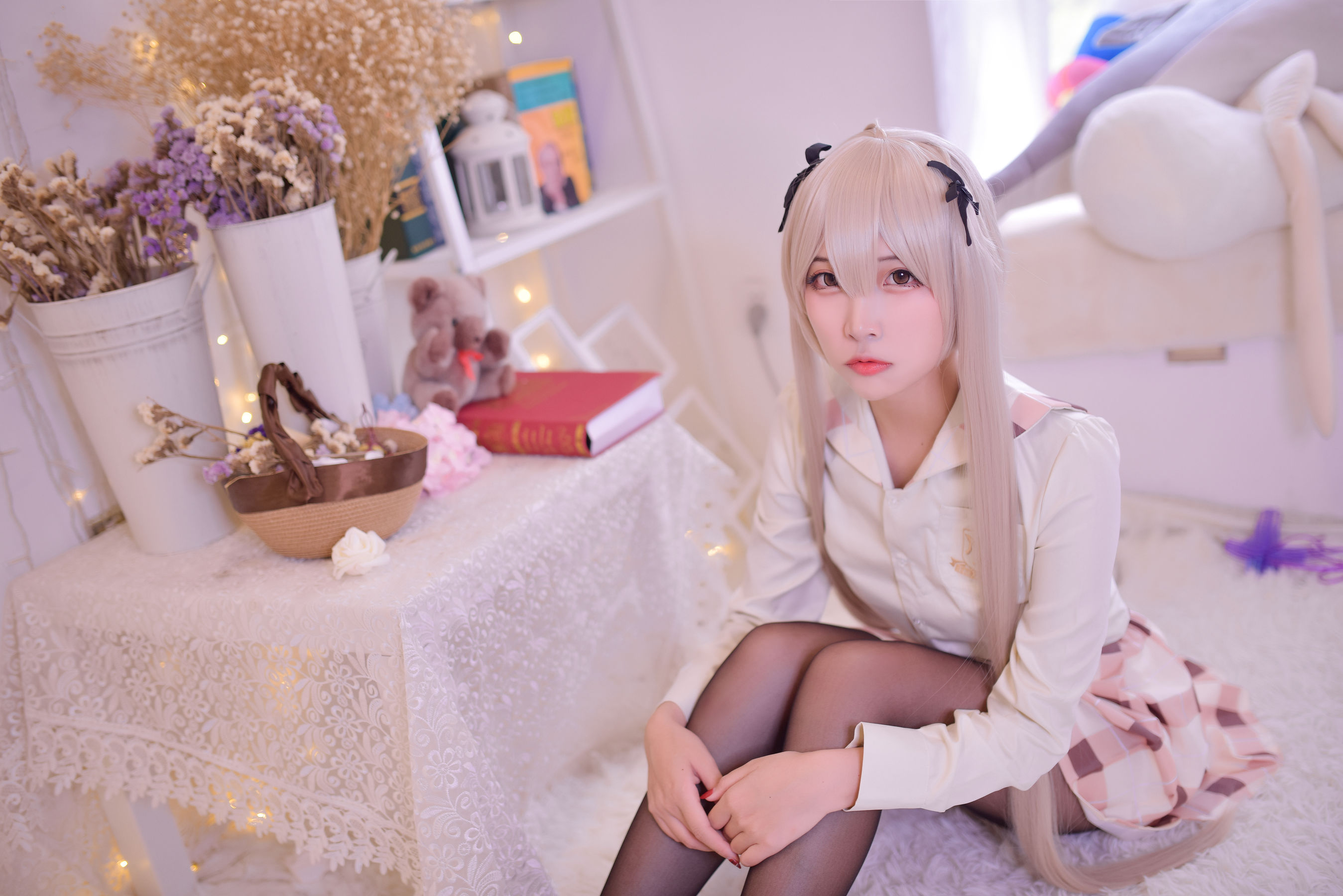 [Cosplay写真] 人气Coser二佐Nisa - 穹妹校服/(46P)