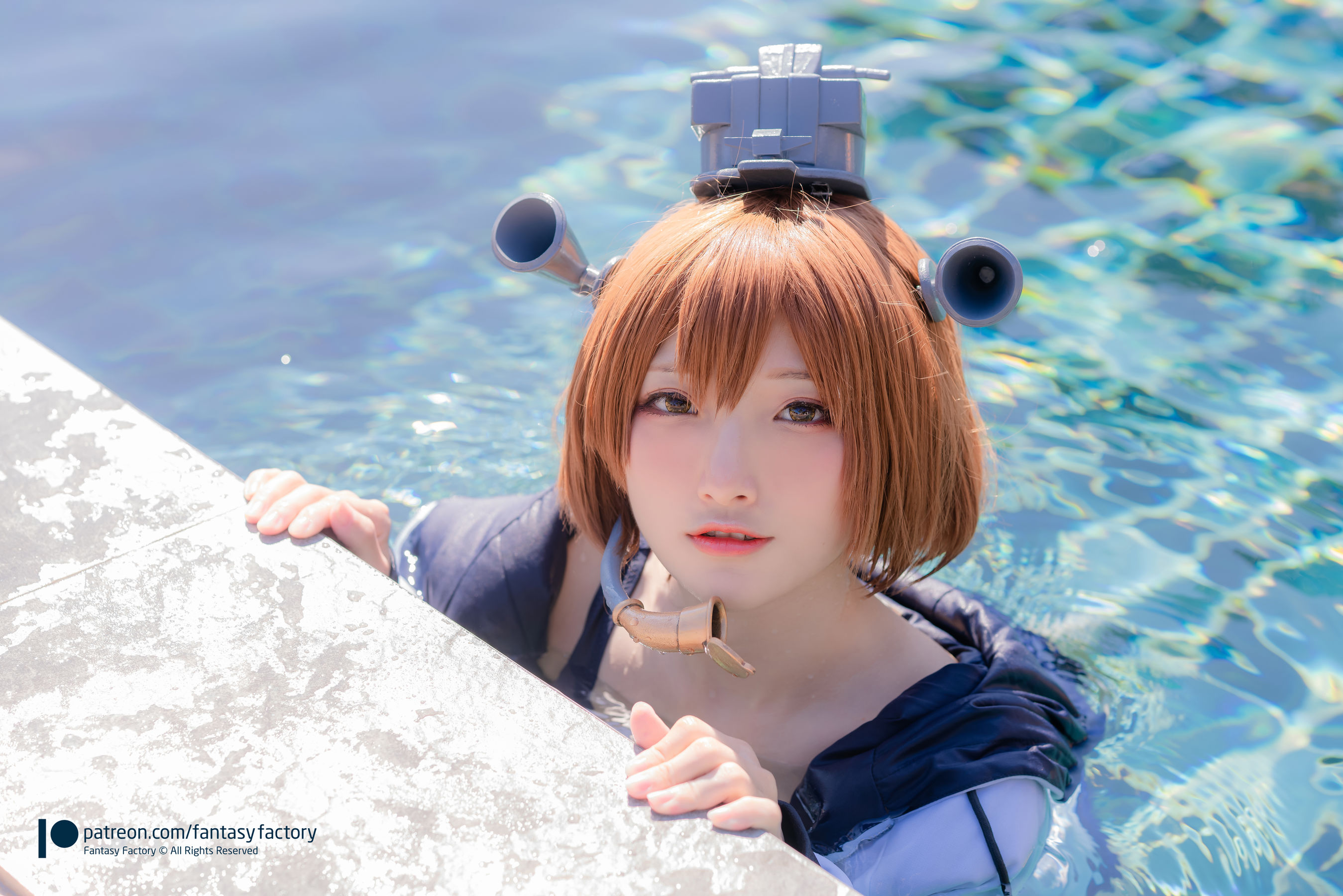 [Cosplay写真] 小丁 《Fantasy Factory》 - 2020.07 女仆 JK 死库水/(130P)