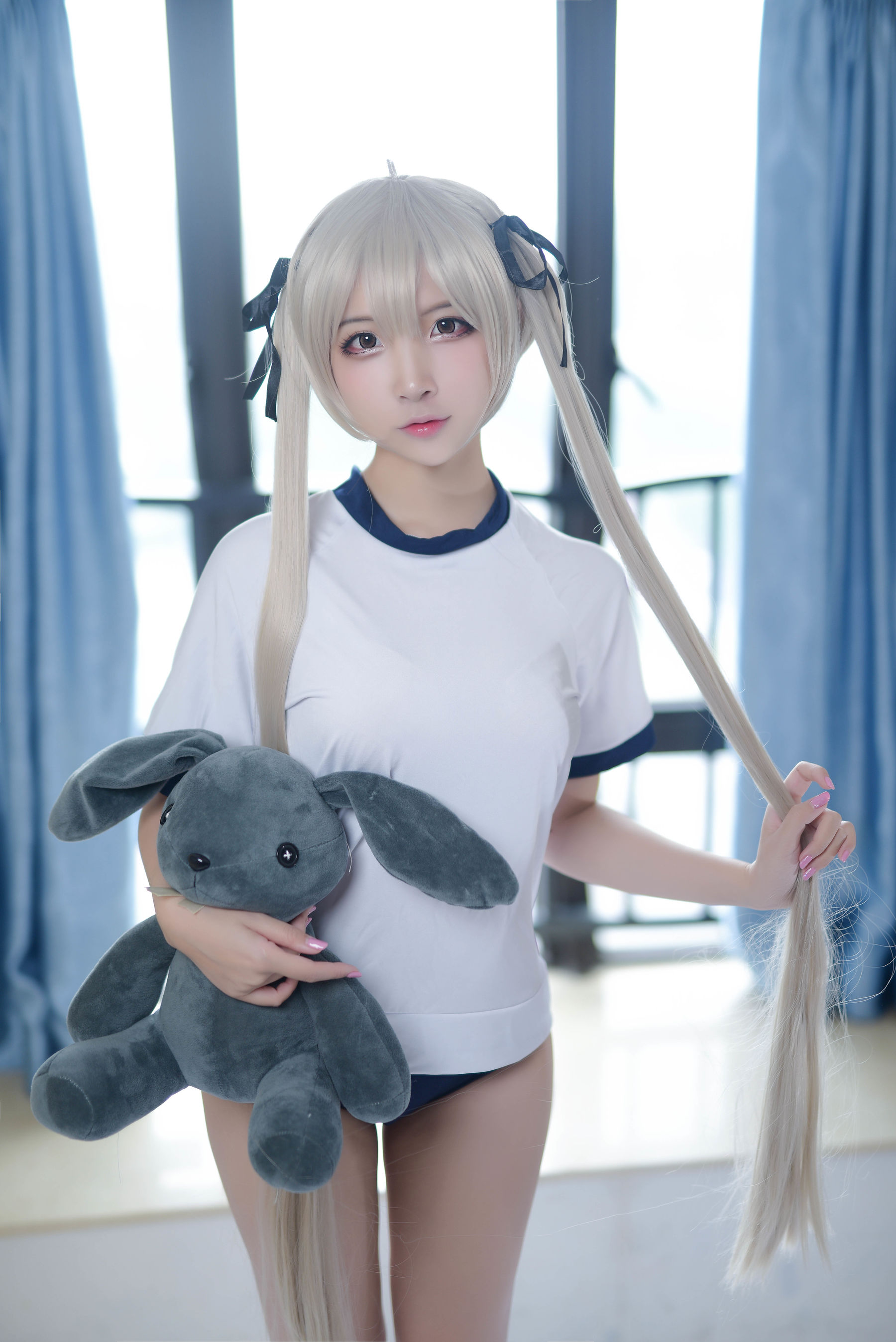 [Cosplay写真] 人气Coser二佐Nisa - 穹妹运动服/(29P)