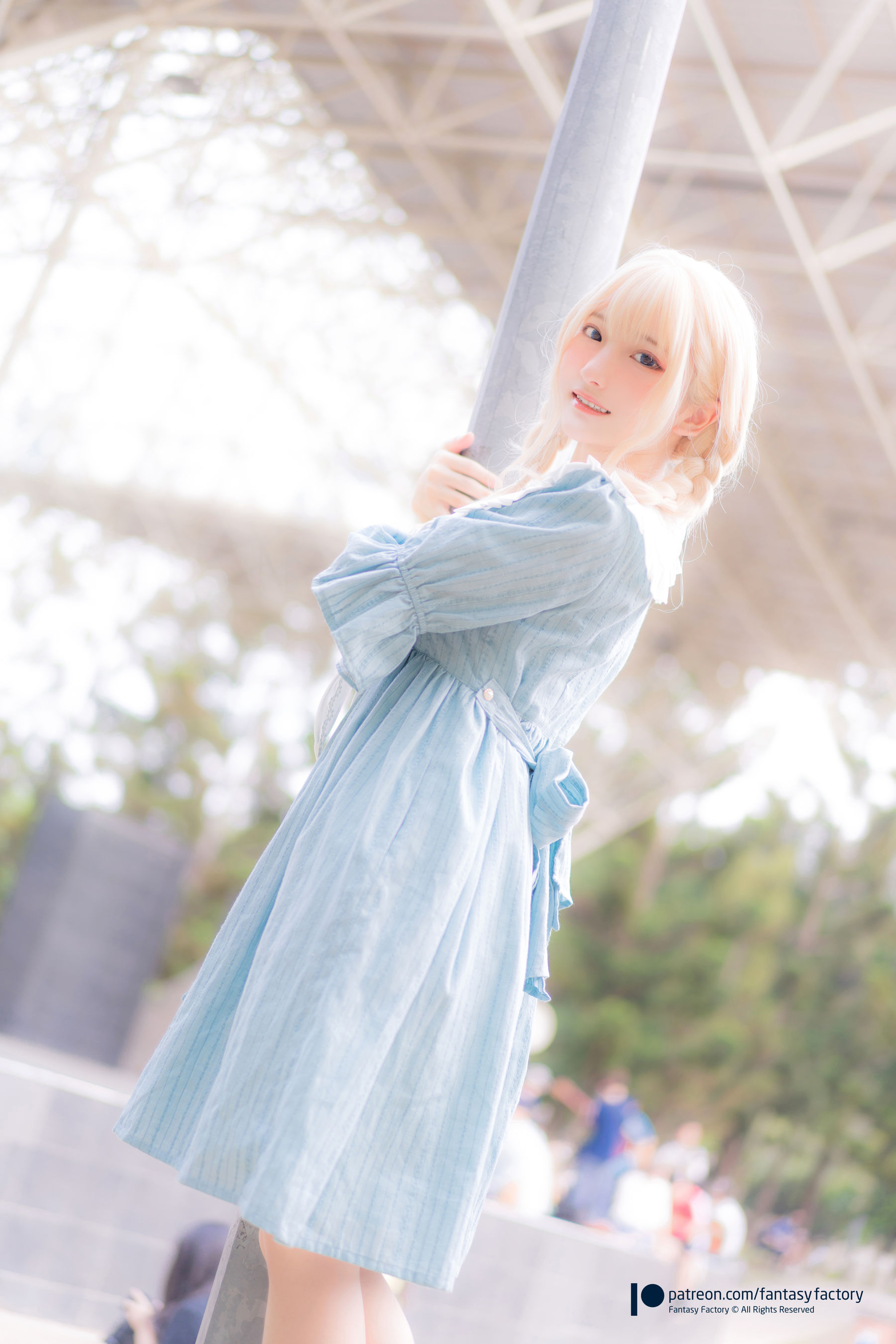 [Cosplay写真] 小丁 《Fantasy Factory》 - 2020.07 女仆 JK 死库水/(130P)