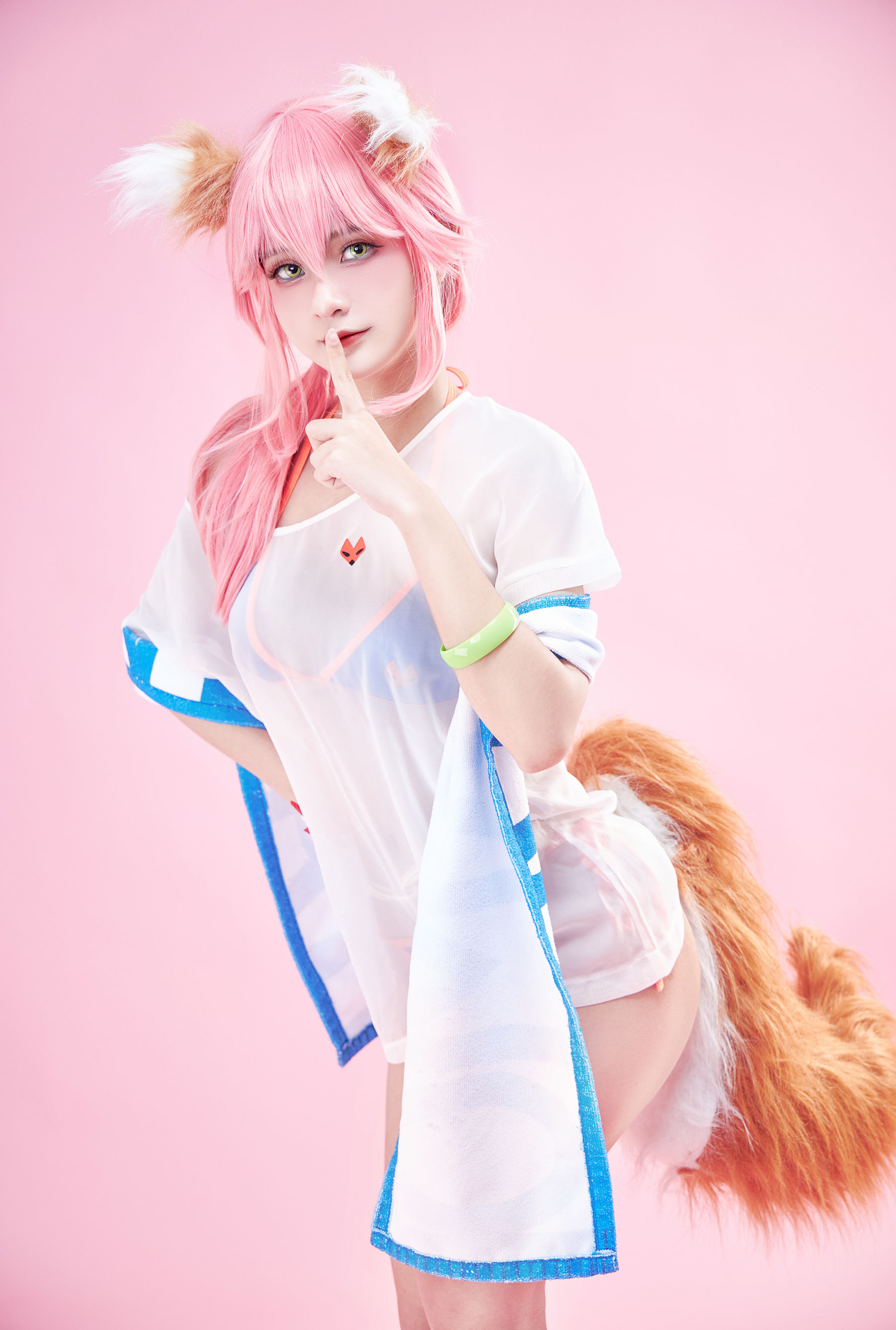 [Cosplay写真] Azami福利 - Tamamo Lancer/(26P)