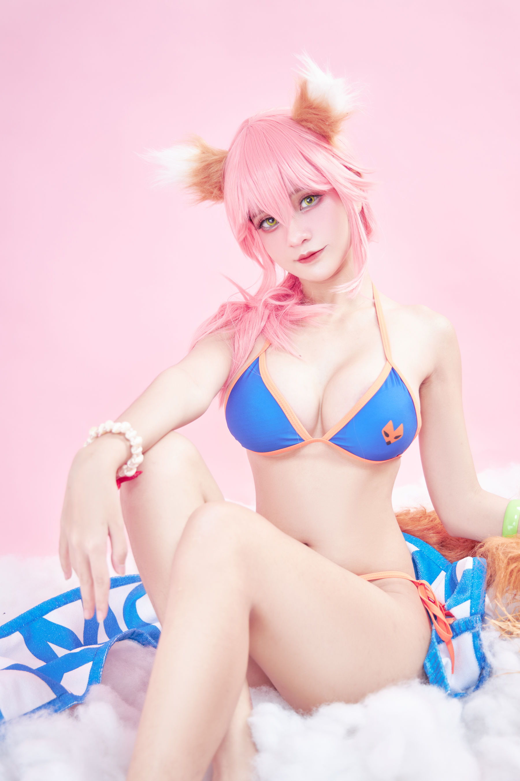 [Cosplay写真] Azami福利 - Tamamo Lancer/(26P)