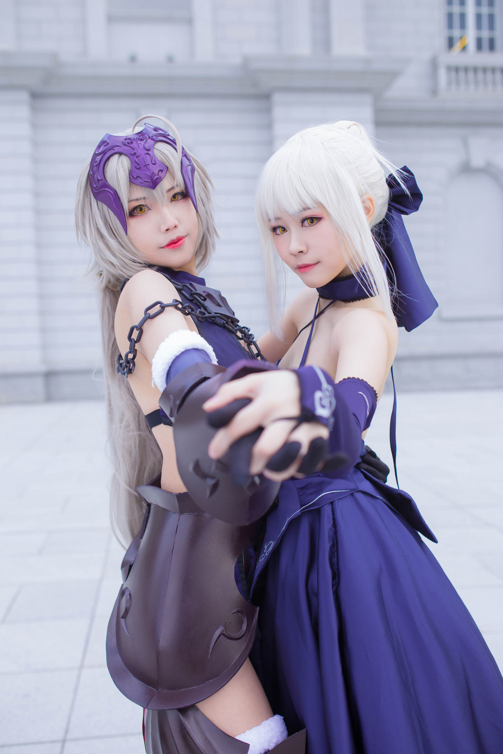 [Cosplay写真] Coser萱-KaYa - 黑贞 黑呆毛/(32P)