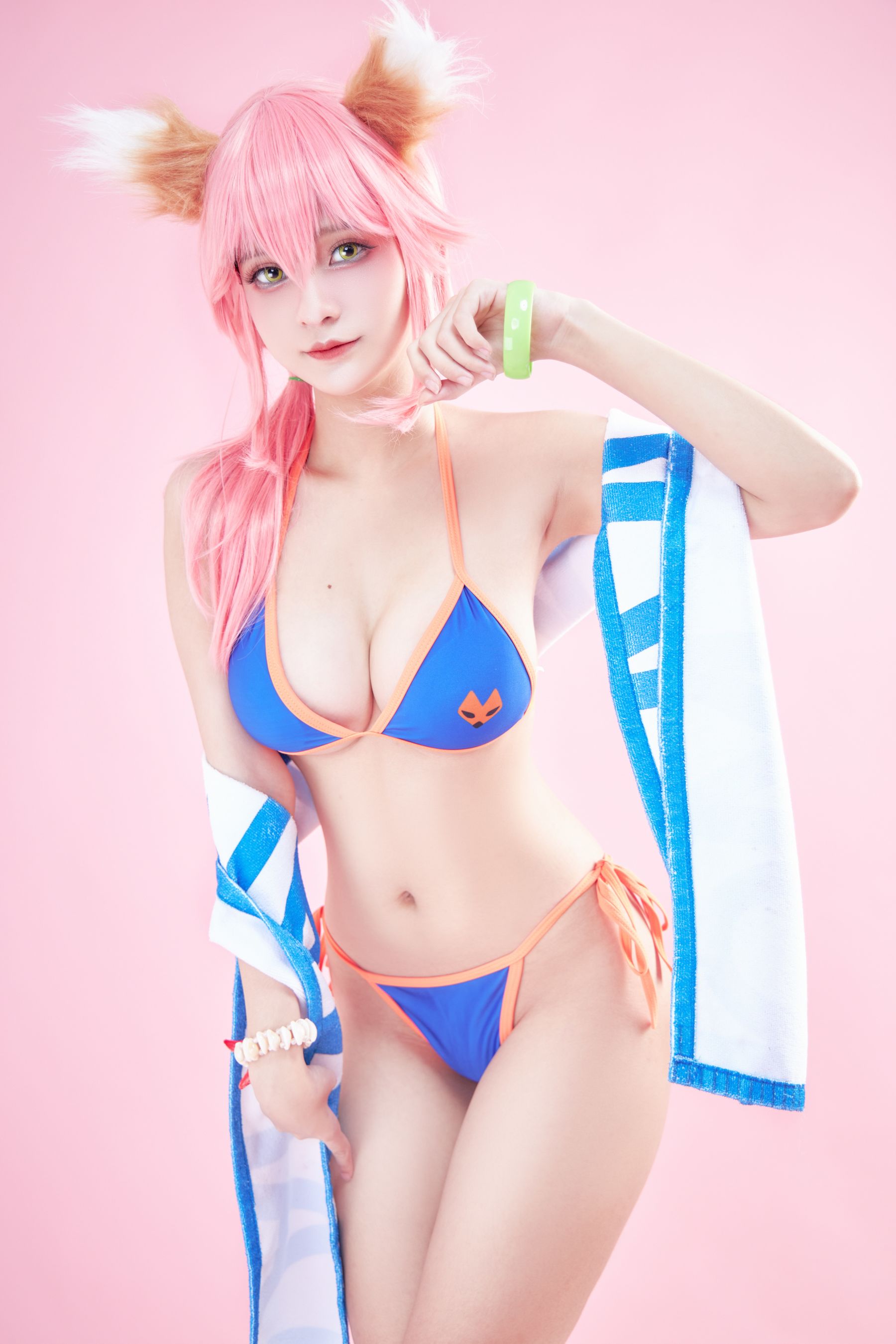 [Cosplay写真] Azami福利 - Tamamo Lancer/(26P)