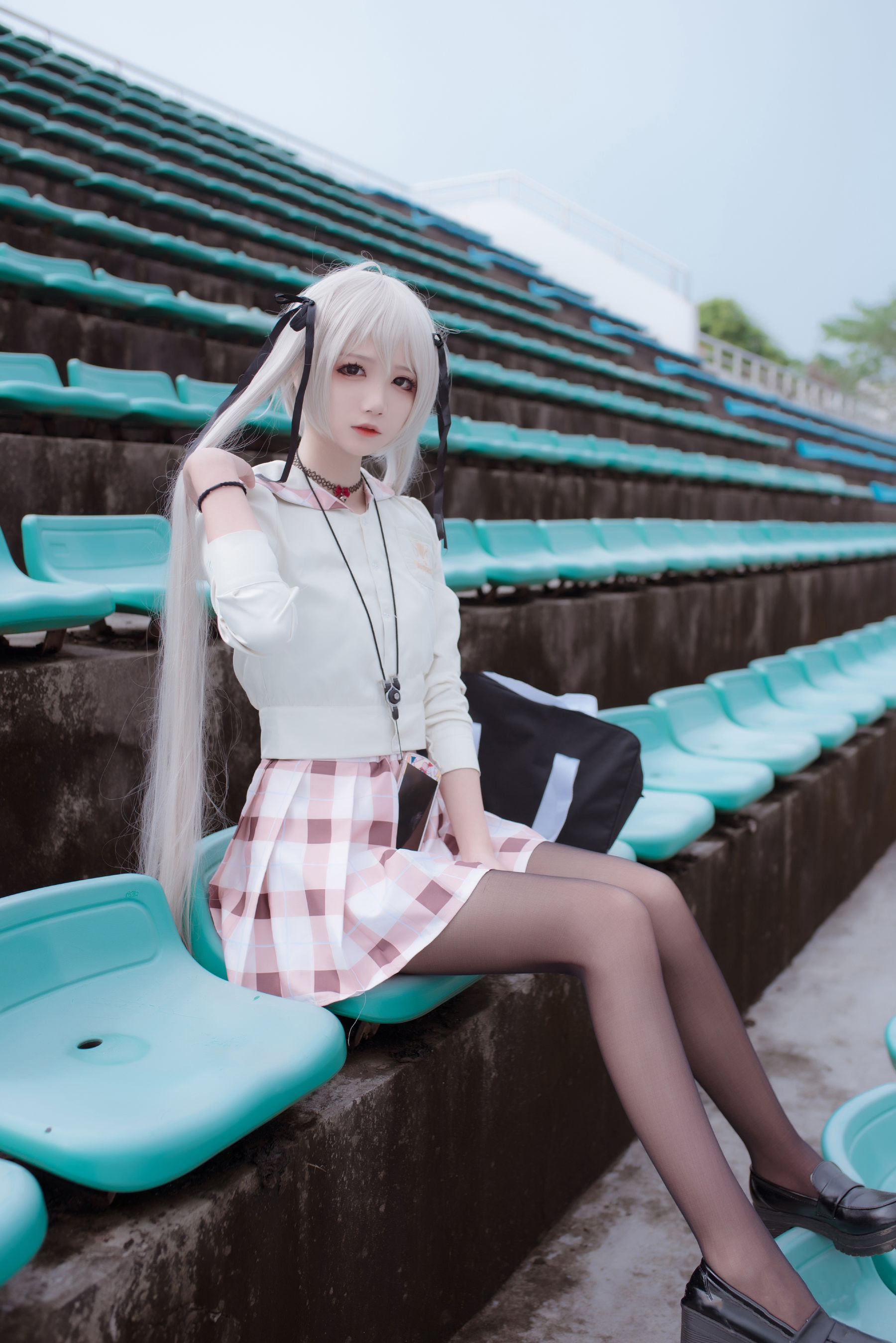 [Cosplay写真] 清纯少女五更百鬼 - 穹/(6P)