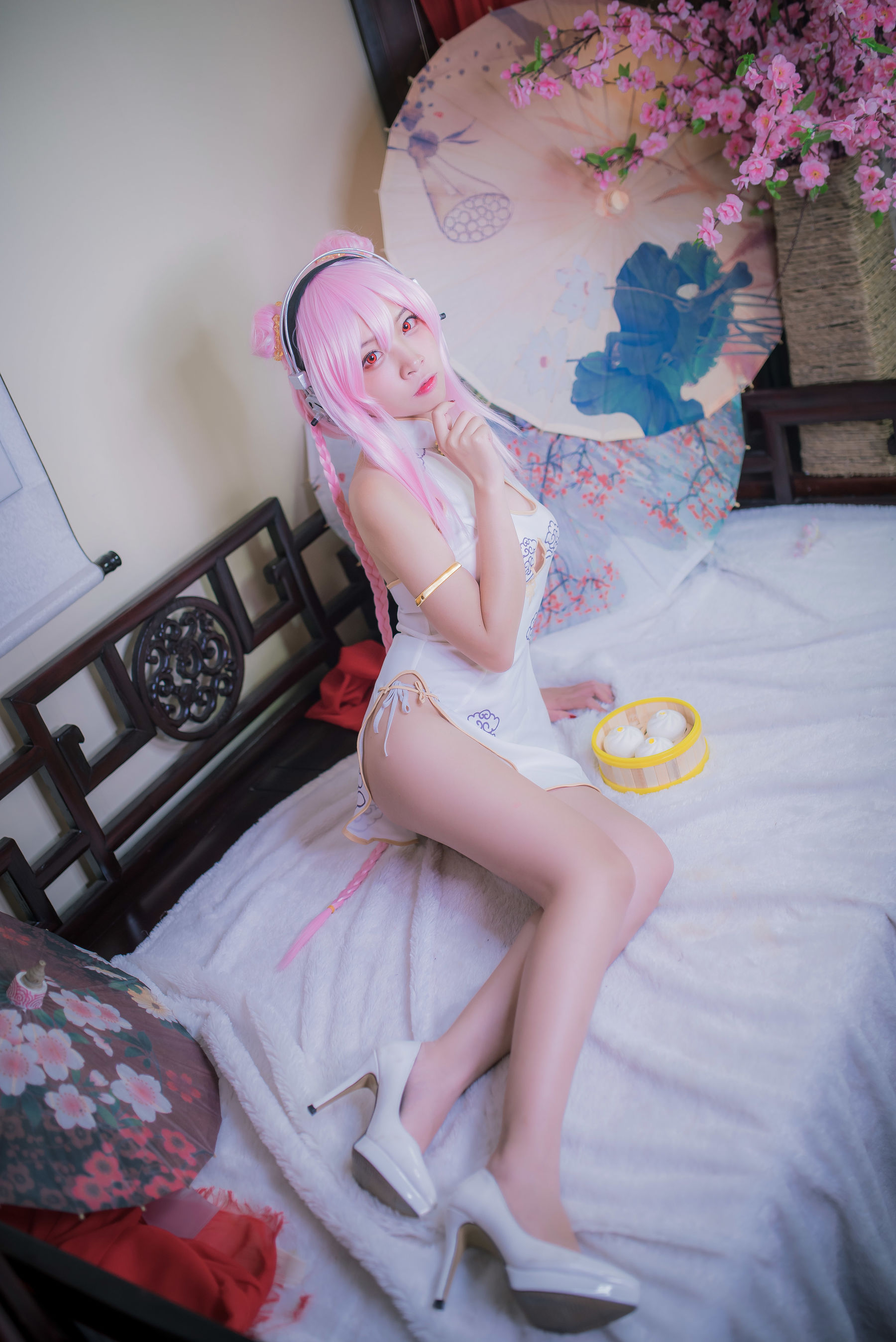 [Cosplay写真] 人气Coser二佐Nisa - 索尼子旗袍/(14P)