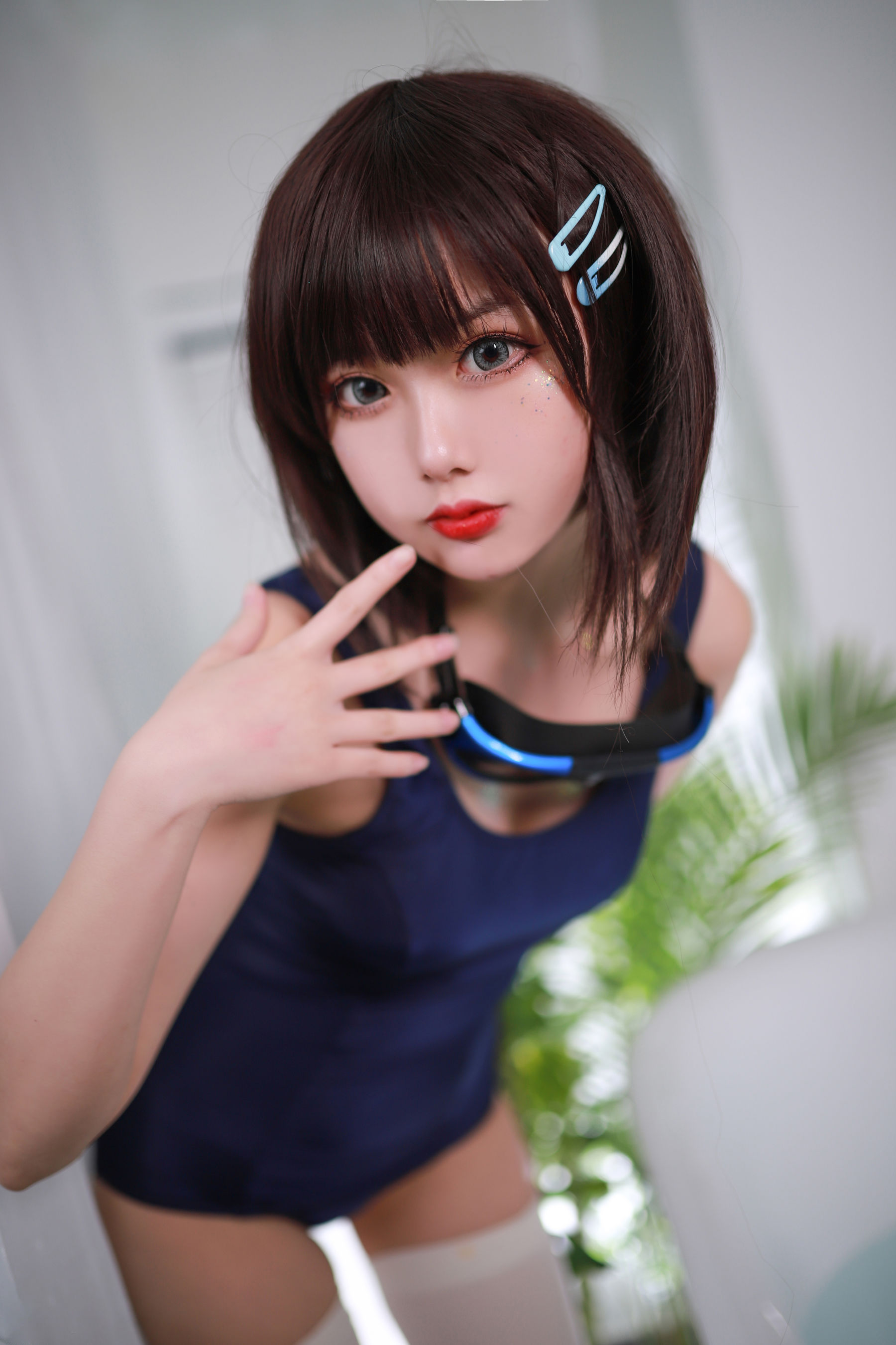 [Cosplay写真] 动漫博主您的蛋蛋 - 夏日泳装 浴缸/(40P)