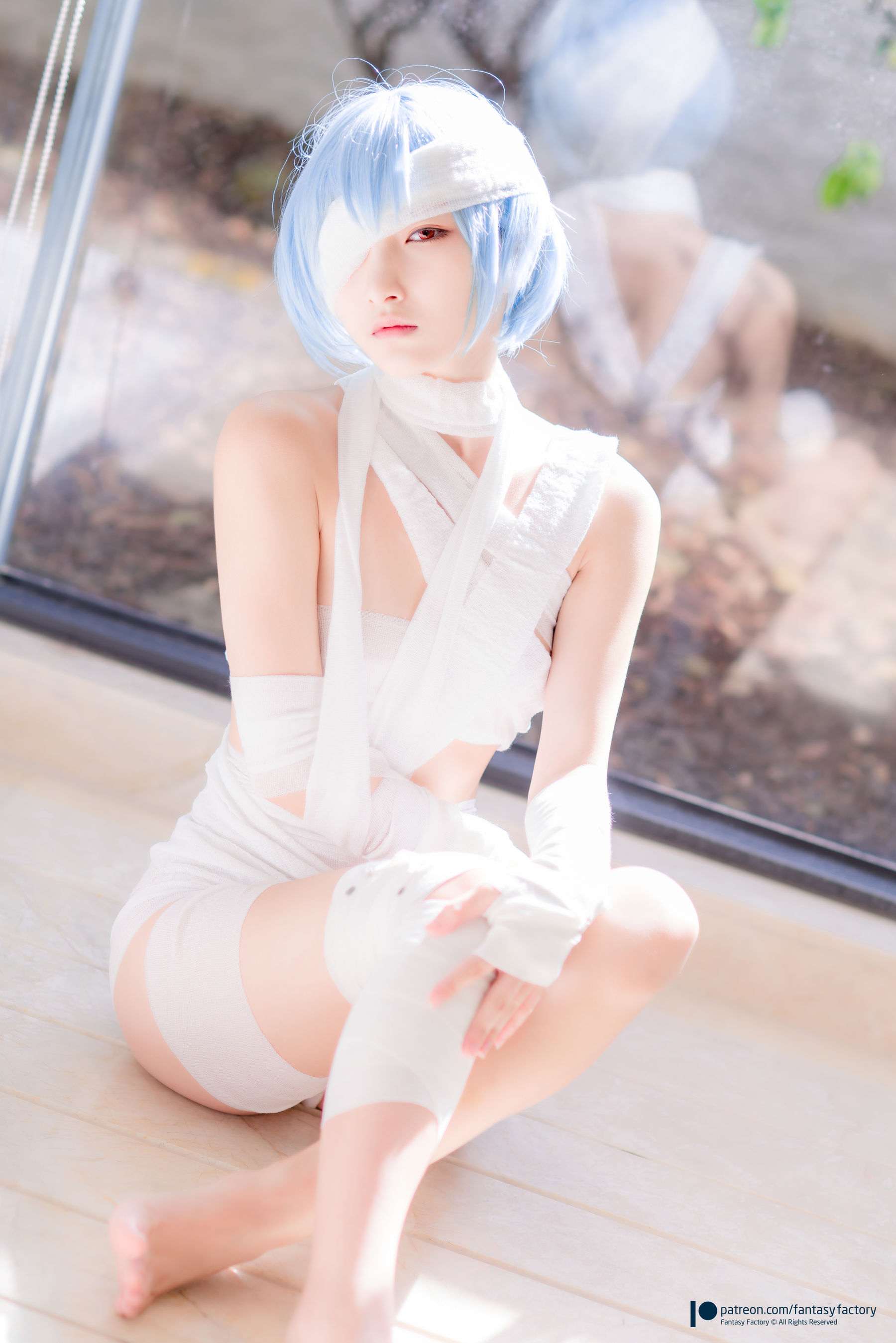 [COS福利] 小丁 [Fantasy Factory] Rei Ayanami 綾波レイ/(23P)