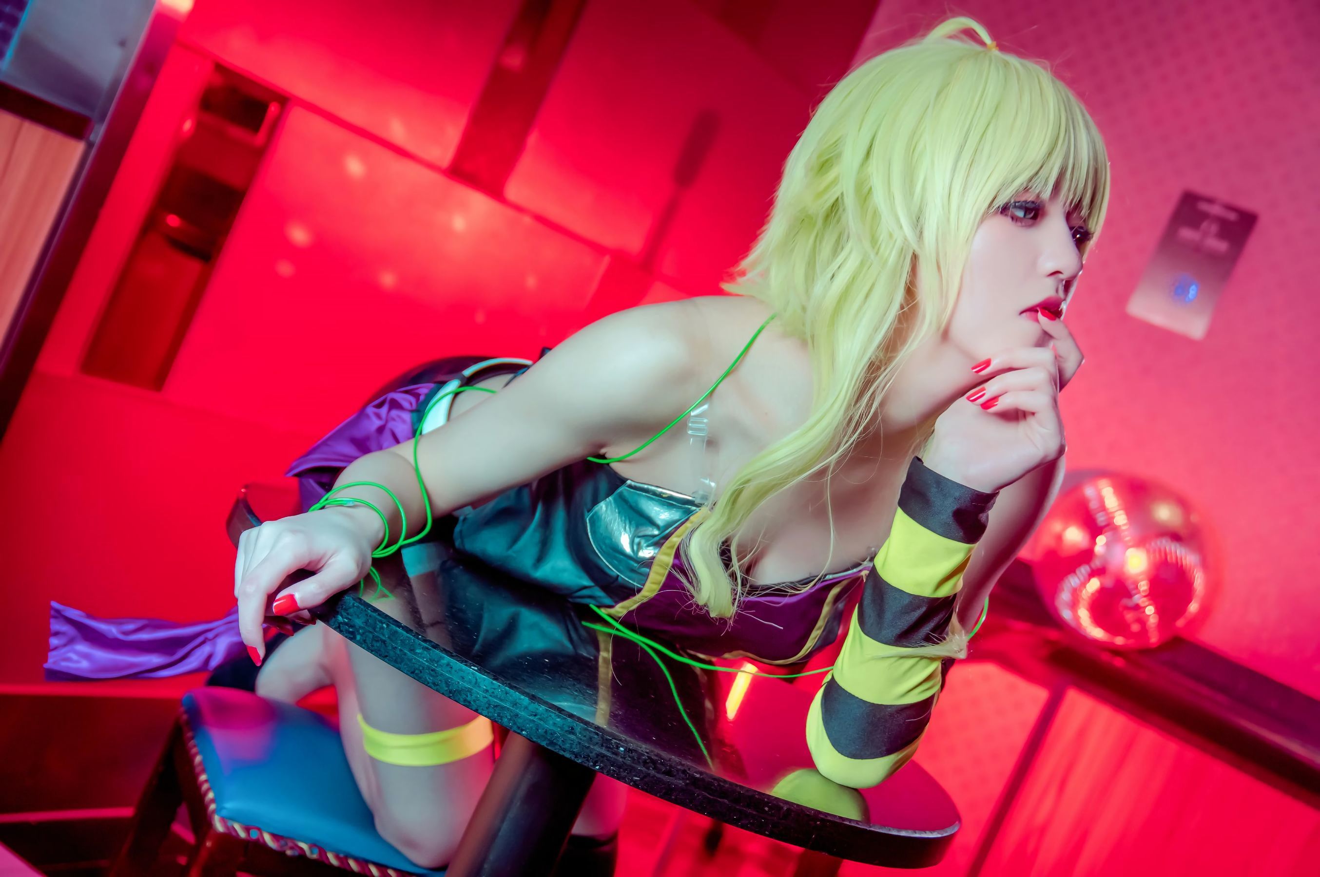 [COS福利] Coser__KETTOE - V家 GUMI/(10P)