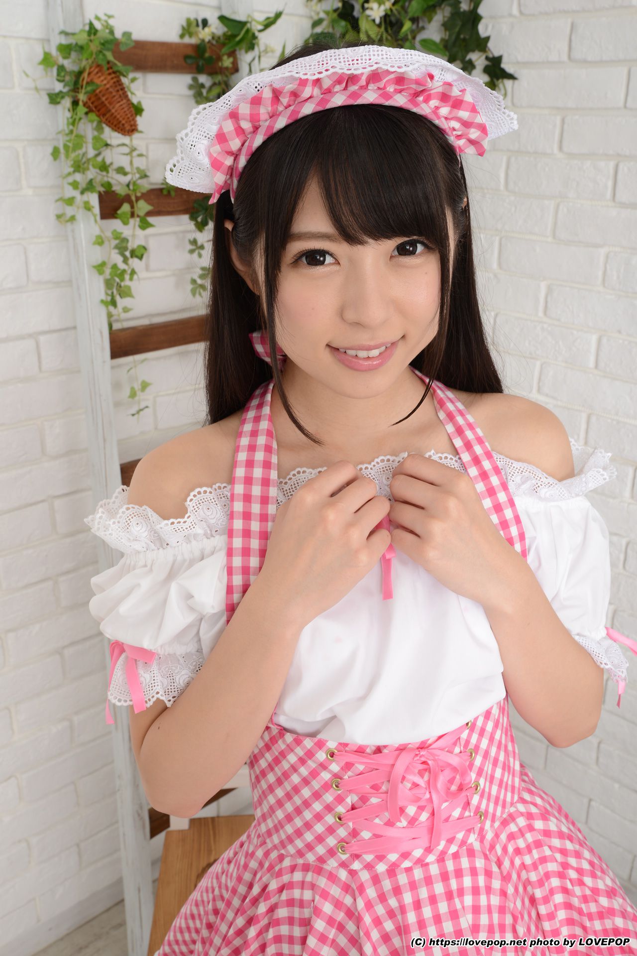 あおいれな Rena Aoi 粉色女仆 Maid Set01 [LovePop]/(67P)