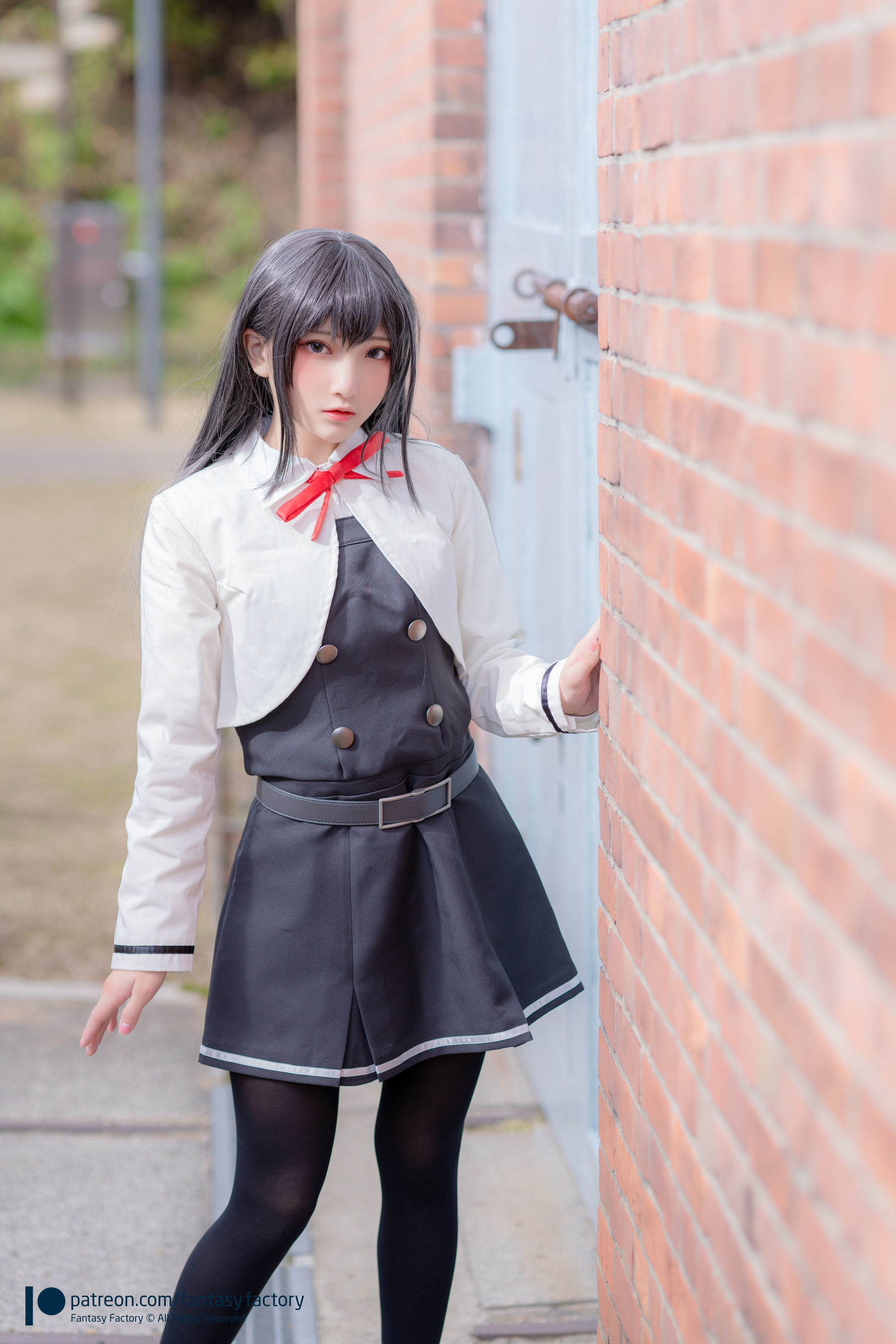 [COS福利] 小丁Cosplay 2020.01 [Fantasy Factory] 黑丝 和服 JK/(89P)