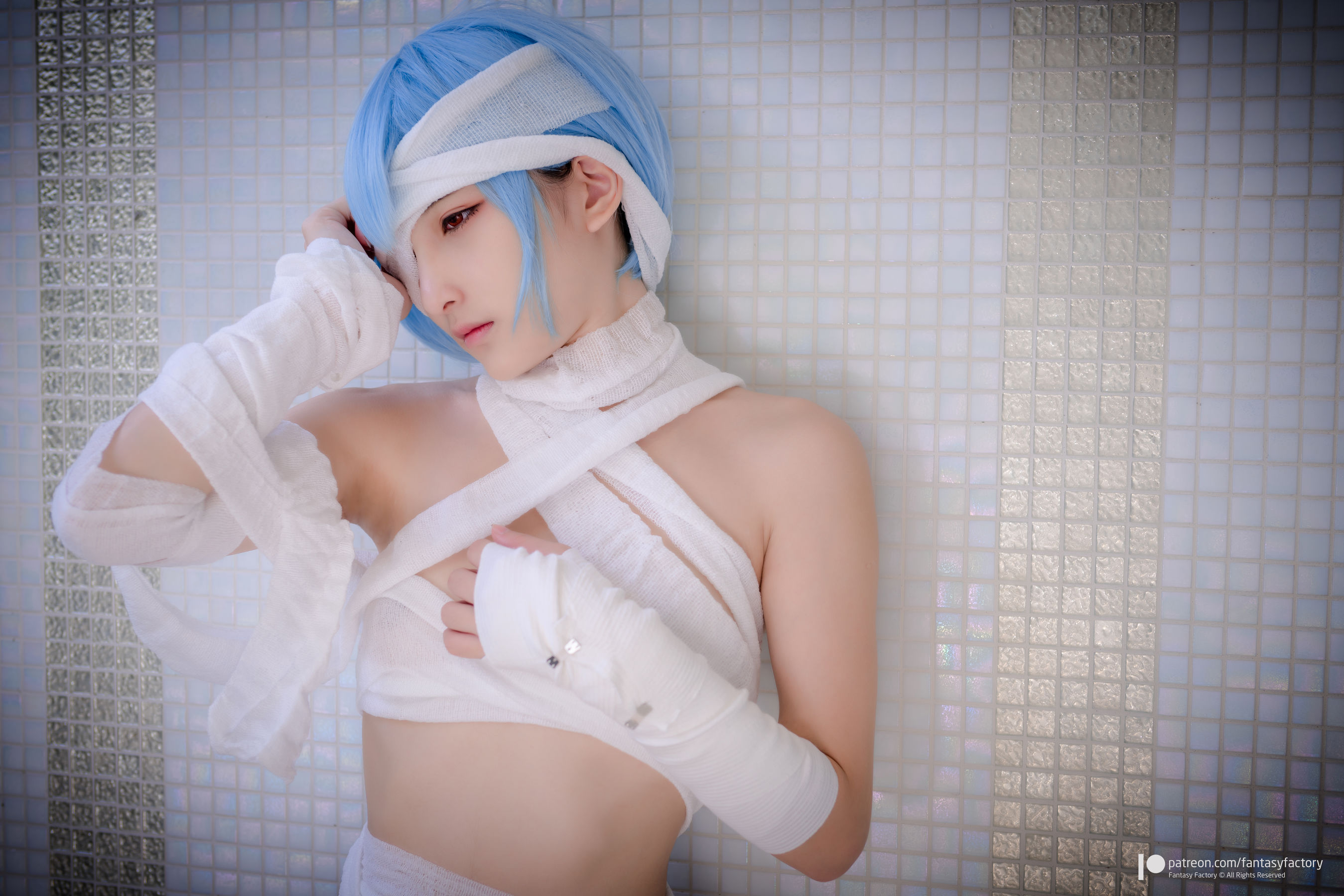 [COS福利] 小丁 [Fantasy Factory] Rei Ayanami 綾波レイ/(23P)