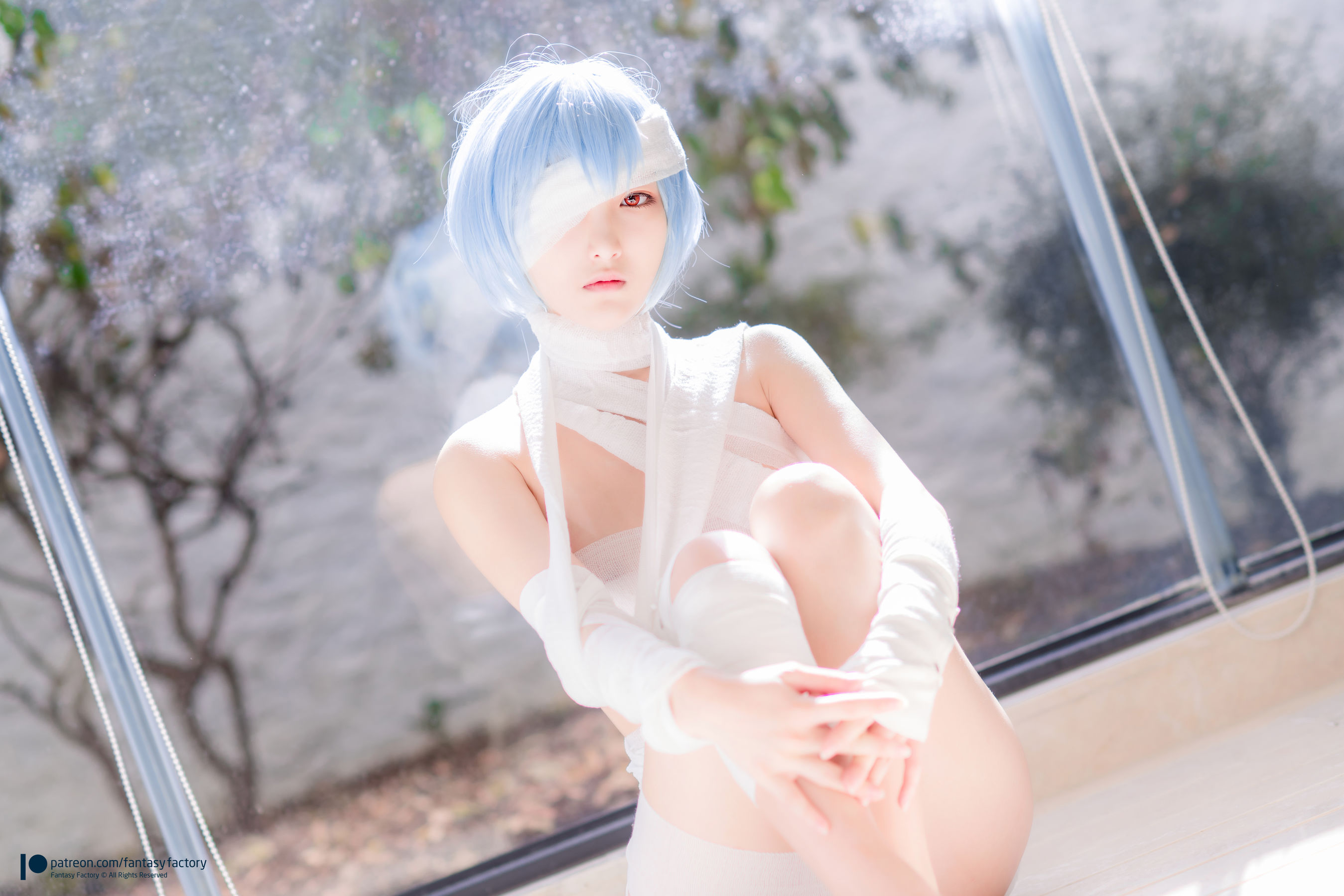 [COS福利] 小丁 [Fantasy Factory] Rei Ayanami 綾波レイ/(23P)